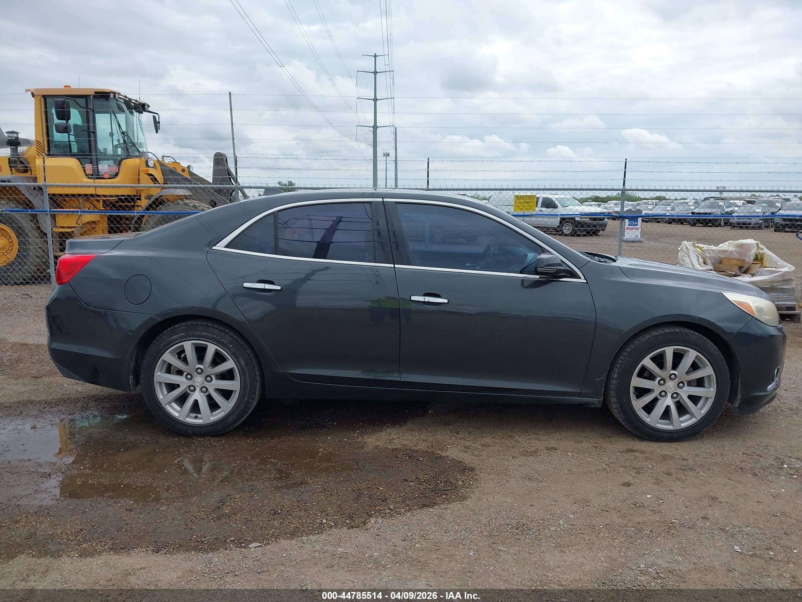 2014 Chevrolet Malibu 1lz Gray vin: 1G11H5SLXEF231874