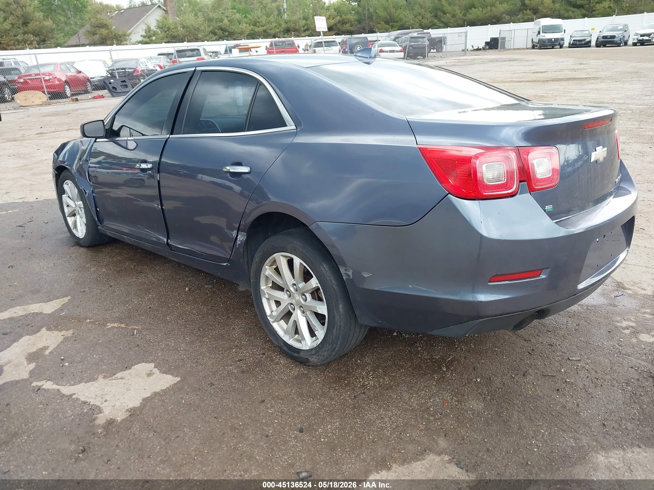 2014 Chevrolet Malibu 1lz Blue vin: 1G11H5SLXEF260176