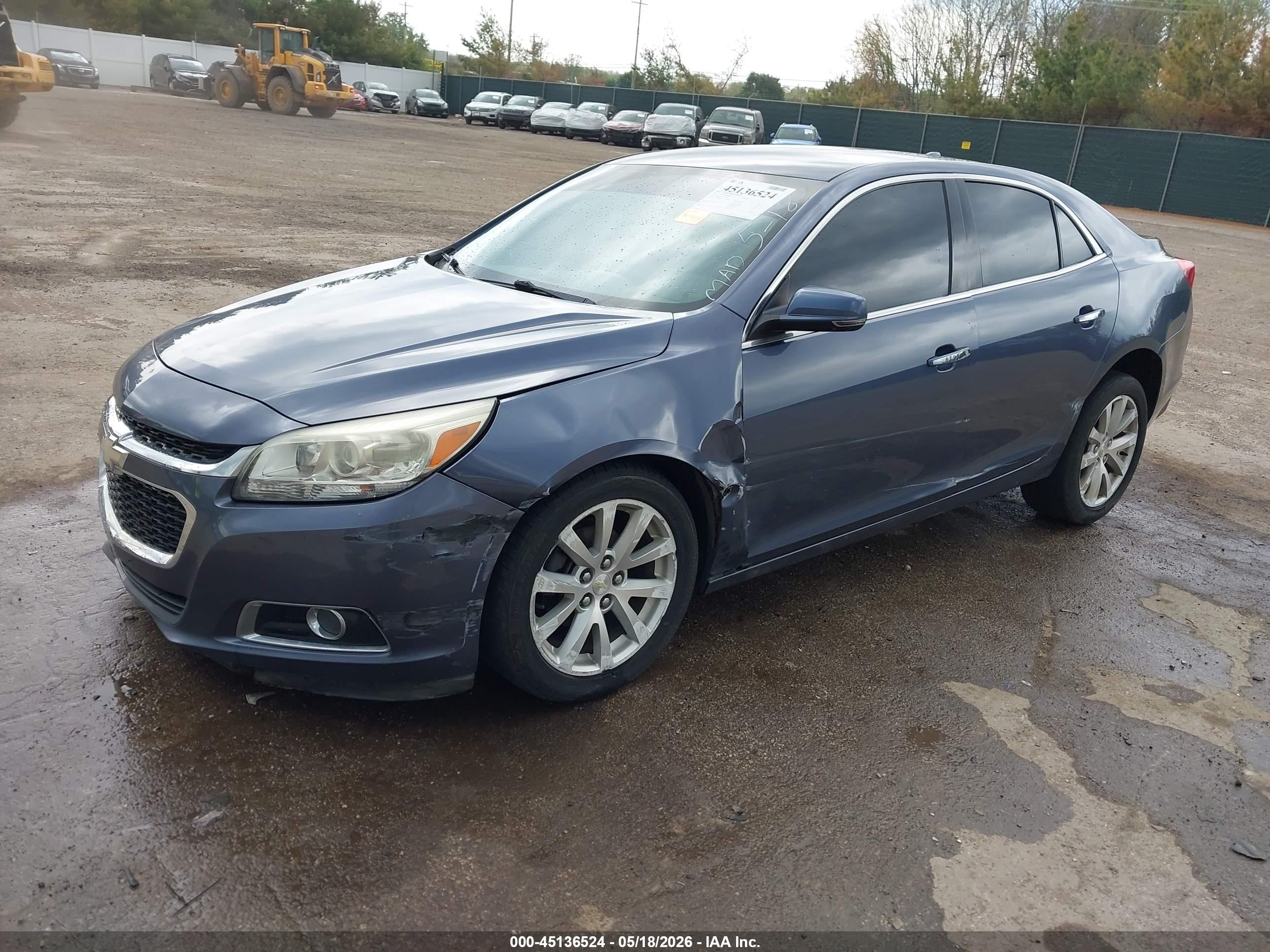 2014 Chevrolet Malibu 1lz Blue vin: 1G11H5SLXEF260176