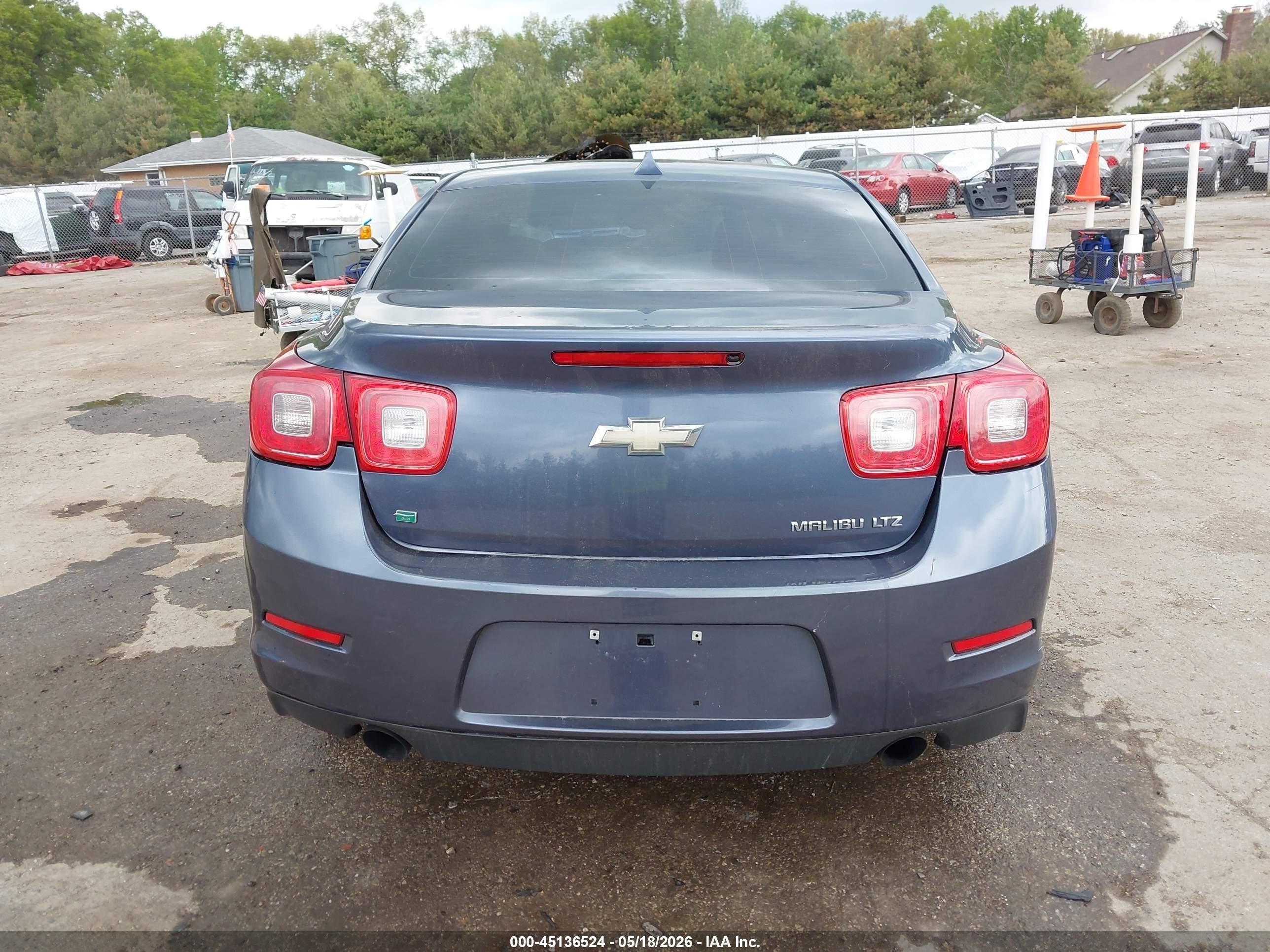 2014 Chevrolet Malibu 1lz Blue vin: 1G11H5SLXEF260176