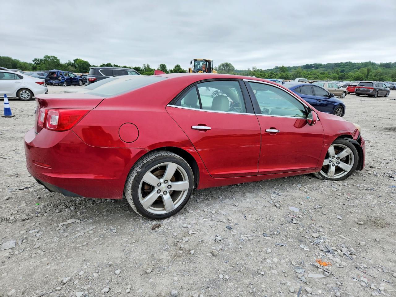 2013 Chevrolet Malibu Ltz Красный vin: 1G11J5SX0DF179788
