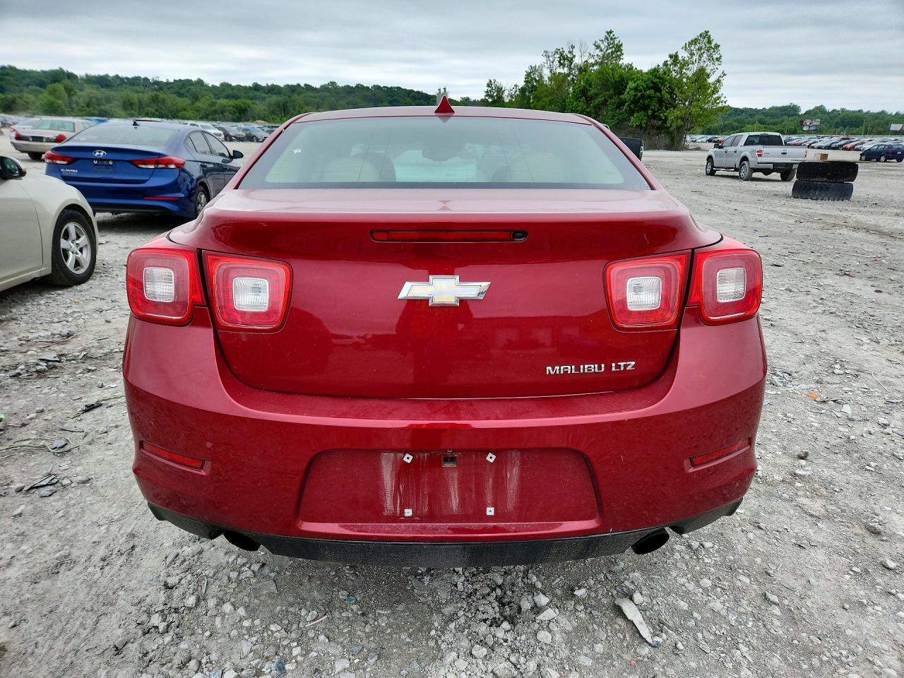 2013 Chevrolet Malibu Ltz Красный vin: 1G11J5SX0DF179788