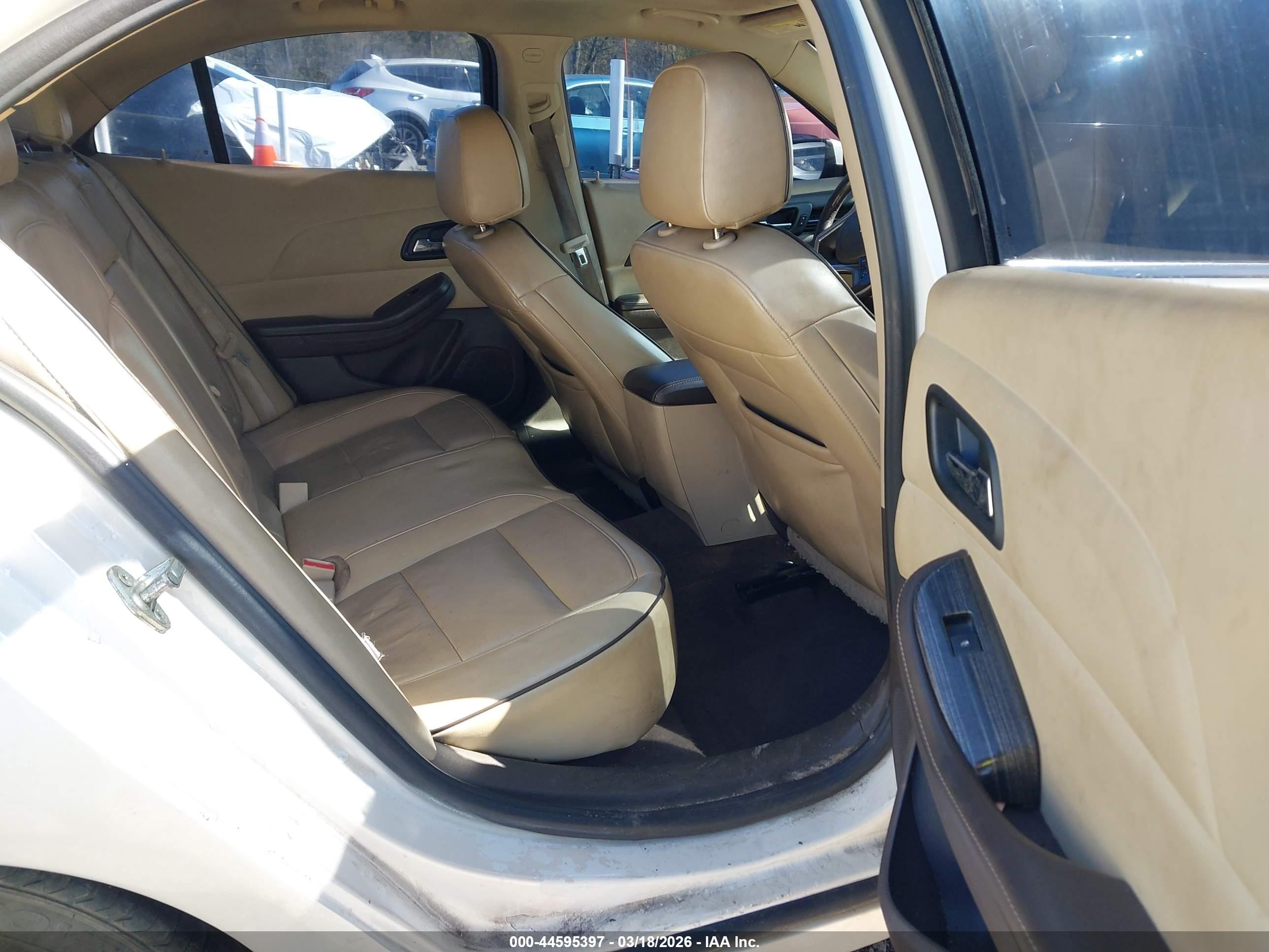 2014 Chevrolet Malibu 2lz White vin: 1G11J5SX0EF158330
