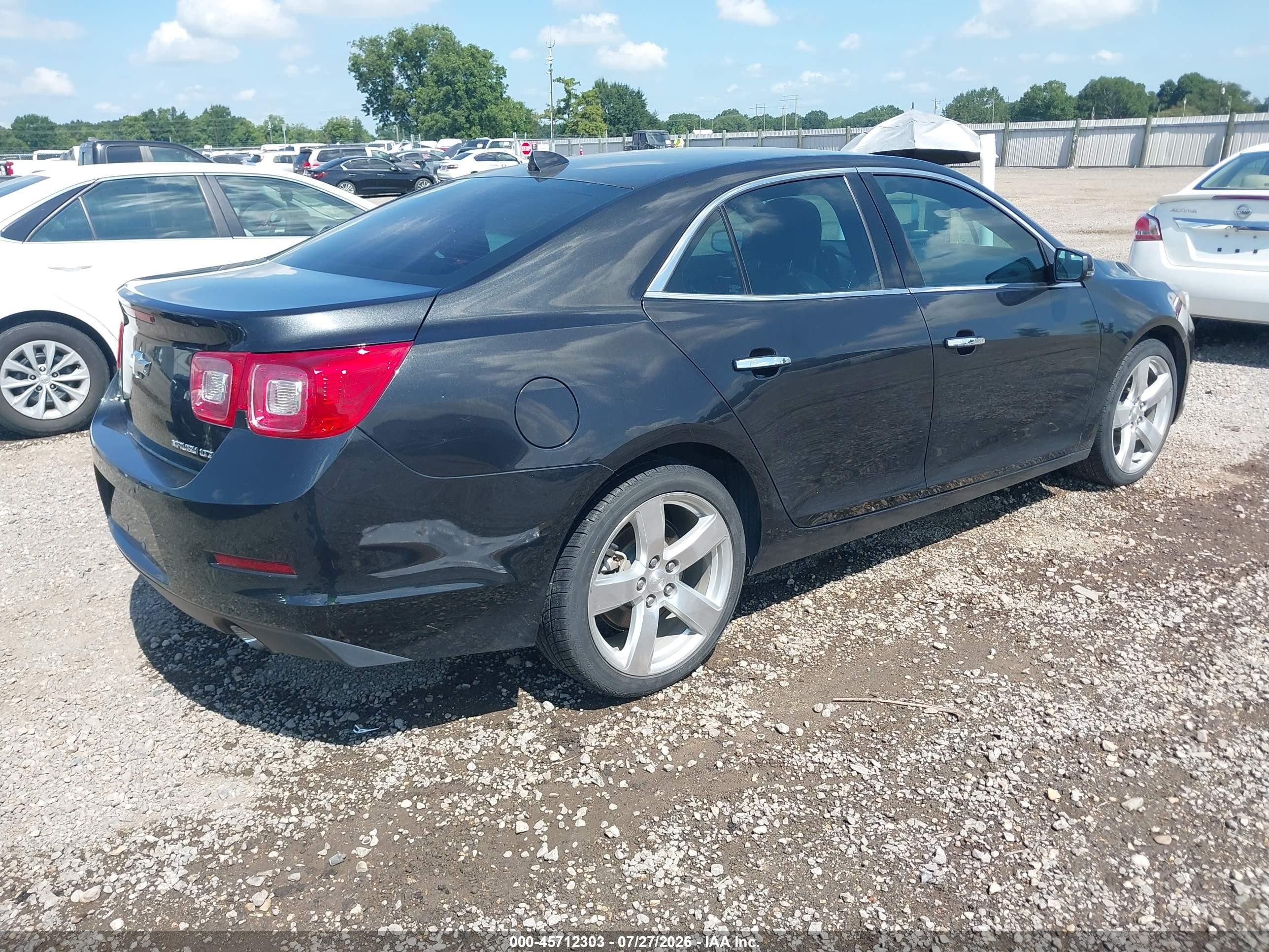2014 Chevrolet Malibu 2lz Black vin: 1G11J5SX0EF186340