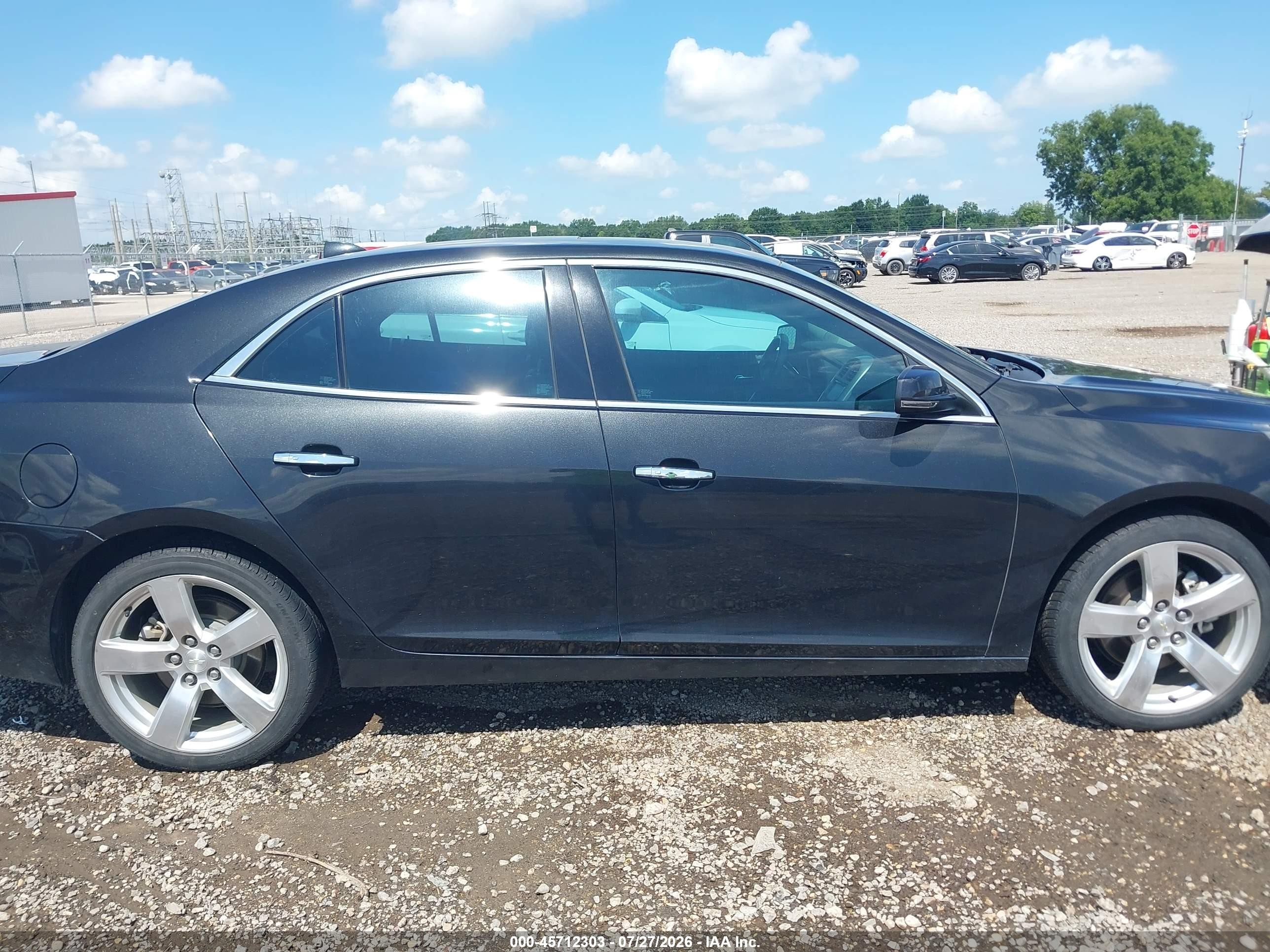 2014 Chevrolet Malibu 2lz Black vin: 1G11J5SX0EF186340