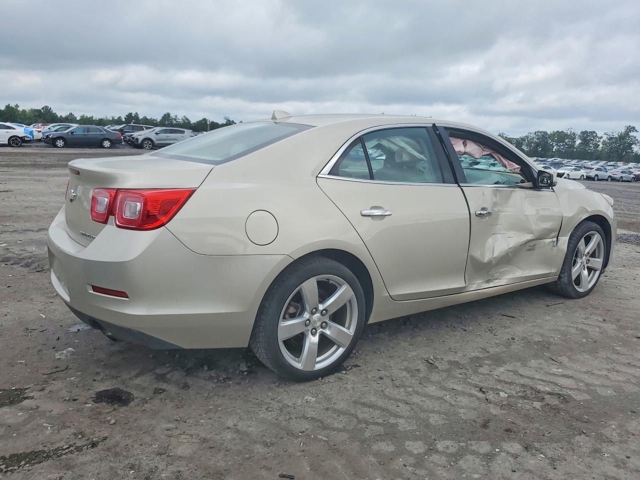 2013 Chevrolet Malibu Ltz Beige vin: 1G11J5SX1DF211020