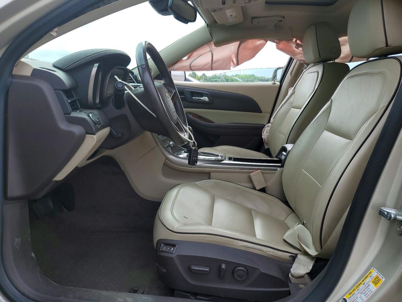 2013 Chevrolet Malibu Ltz Beige vin: 1G11J5SX1DF211020