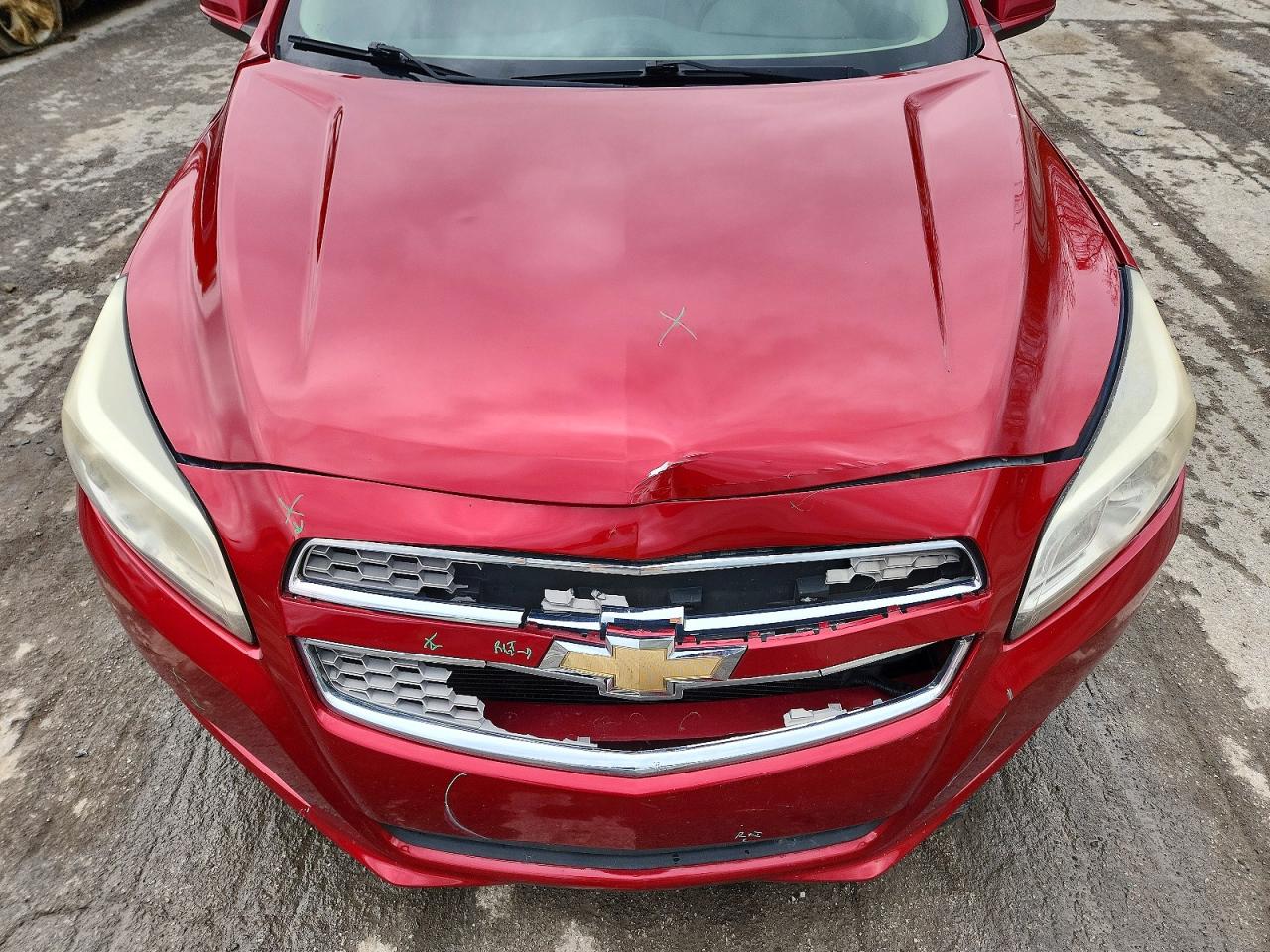 2013 Chevrolet Malibu Ltz Red vin: 1G11J5SX1DF211227
