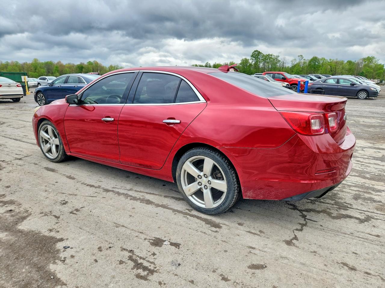 2013 Chevrolet Malibu Ltz Red vin: 1G11J5SX1DF211227