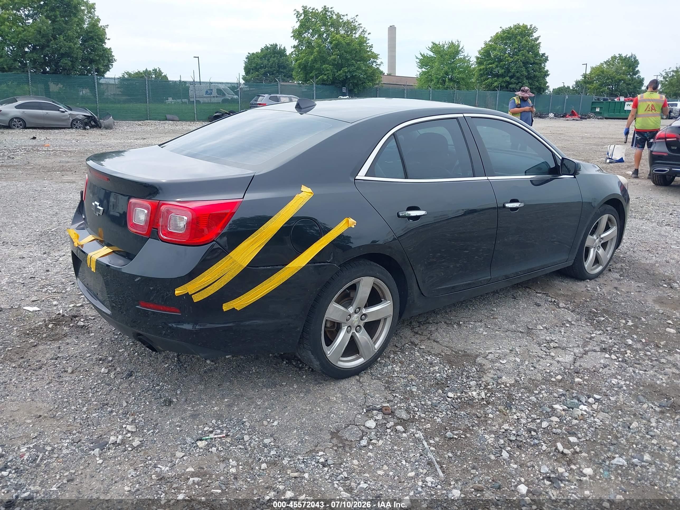 2013 Chevrolet Malibu 2lz Black vin: 1G11J5SX3DF271297