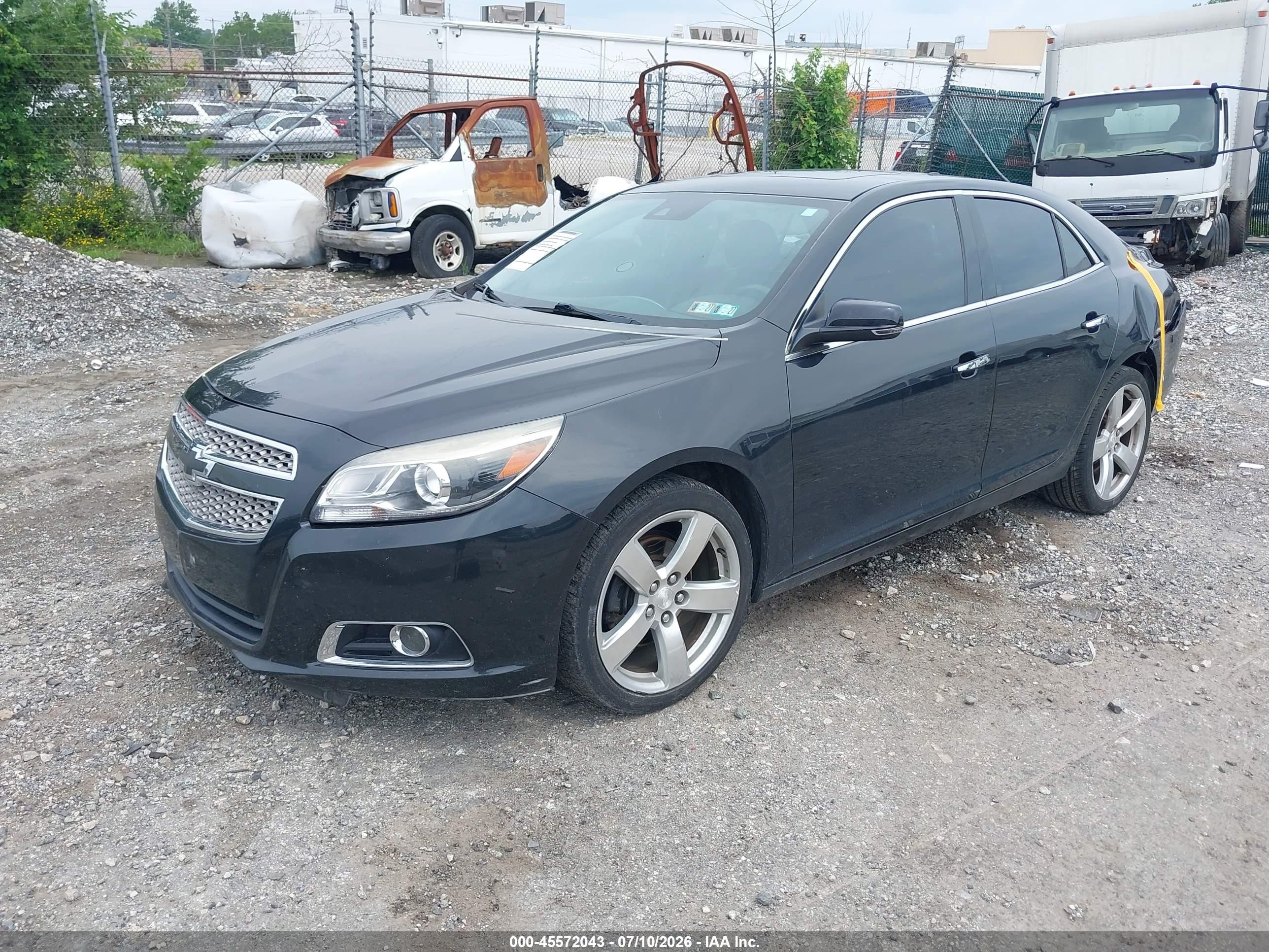 2013 Chevrolet Malibu 2lz Black vin: 1G11J5SX3DF271297