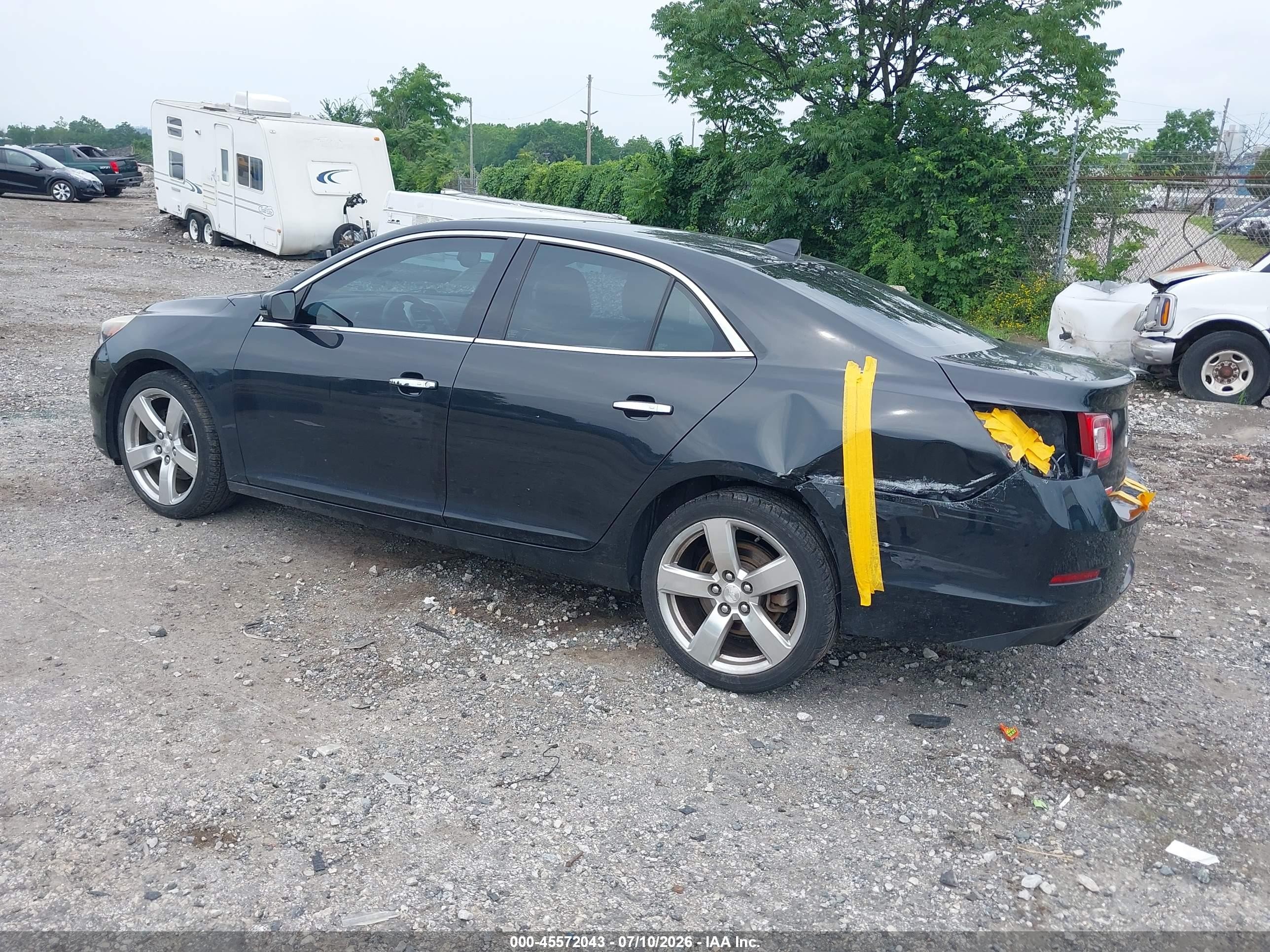 2013 Chevrolet Malibu 2lz Black vin: 1G11J5SX3DF271297