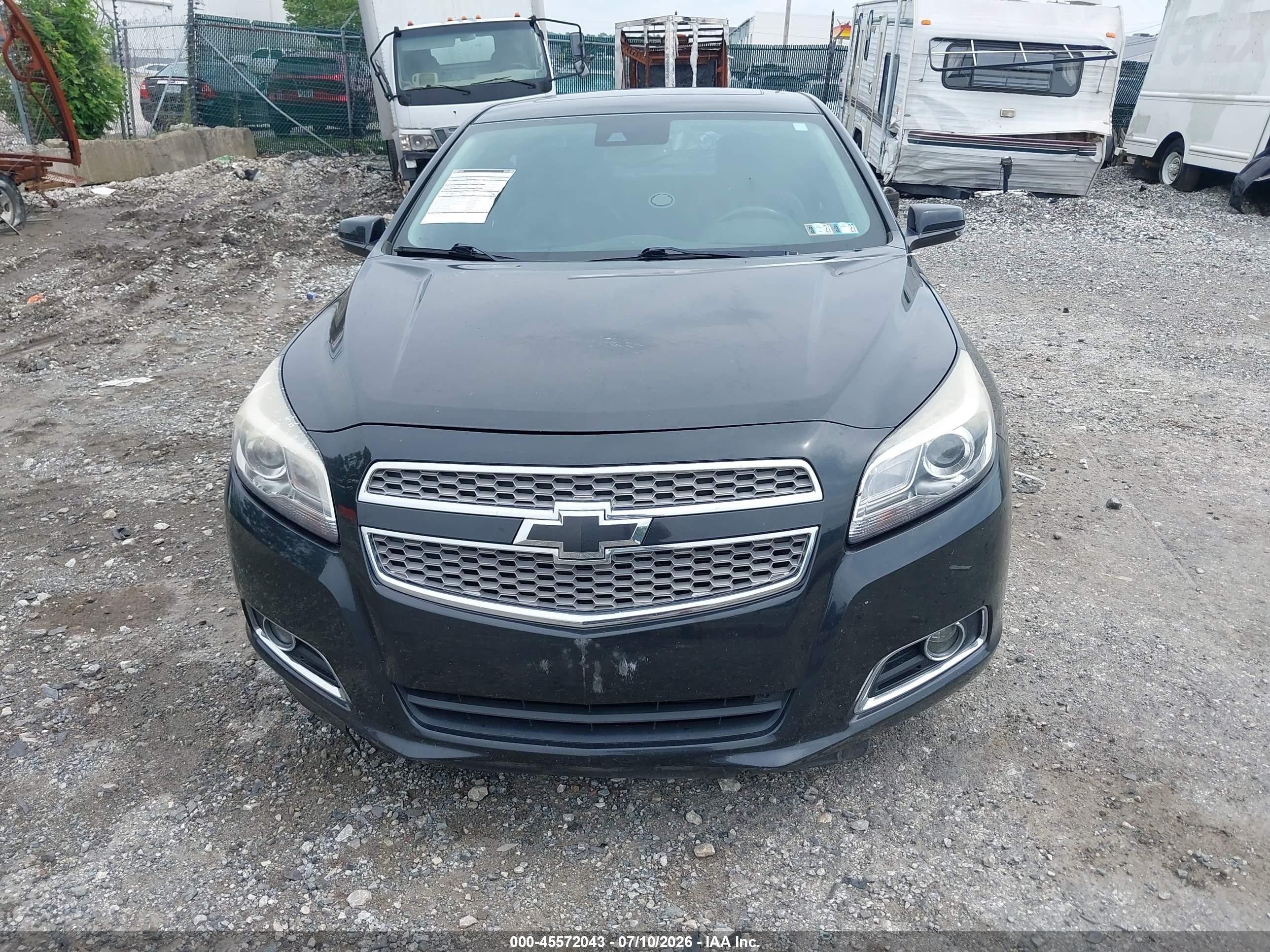 2013 Chevrolet Malibu 2lz Black vin: 1G11J5SX3DF271297
