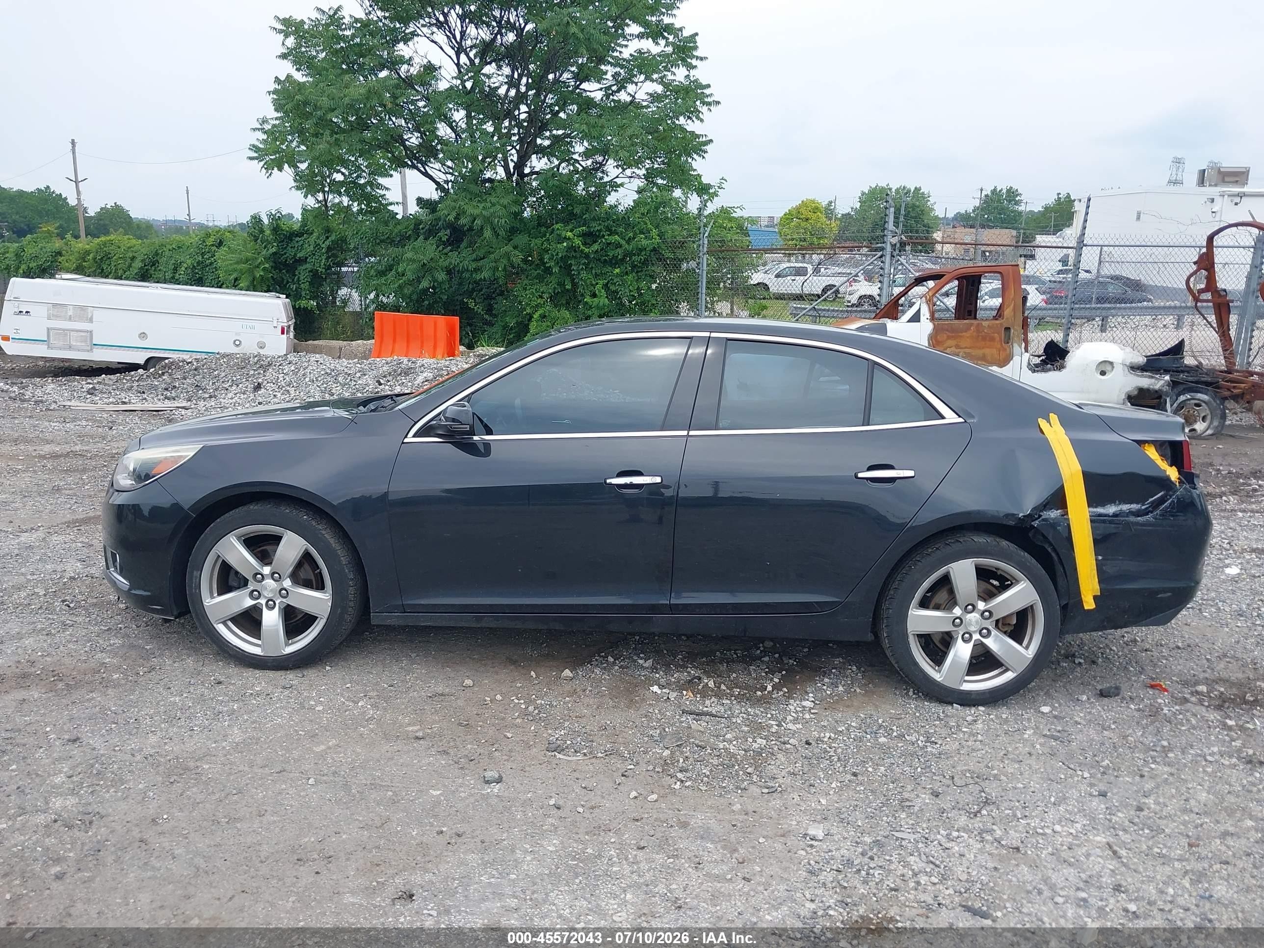 2013 Chevrolet Malibu 2lz Black vin: 1G11J5SX3DF271297