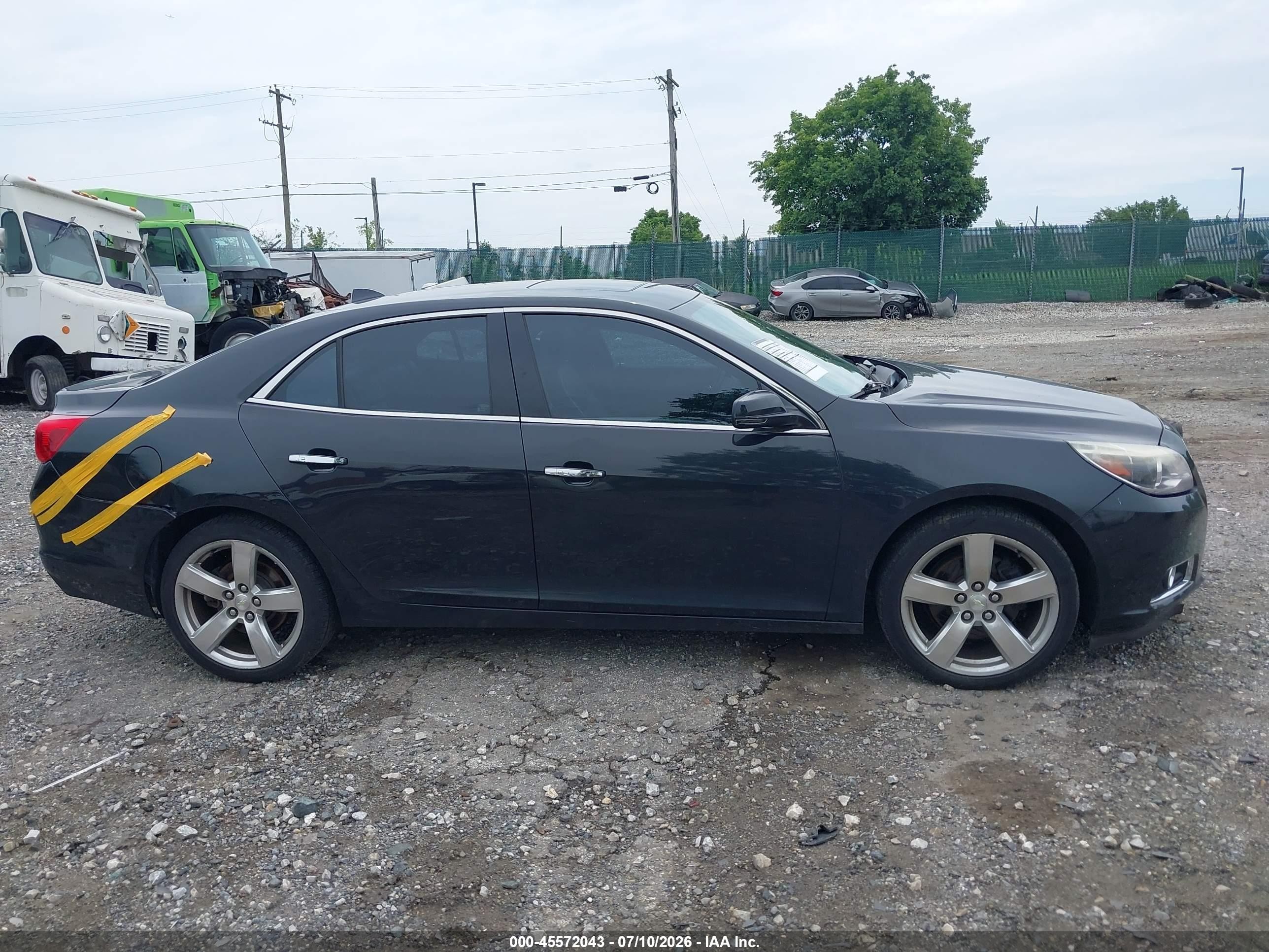 2013 Chevrolet Malibu 2lz Black vin: 1G11J5SX3DF271297