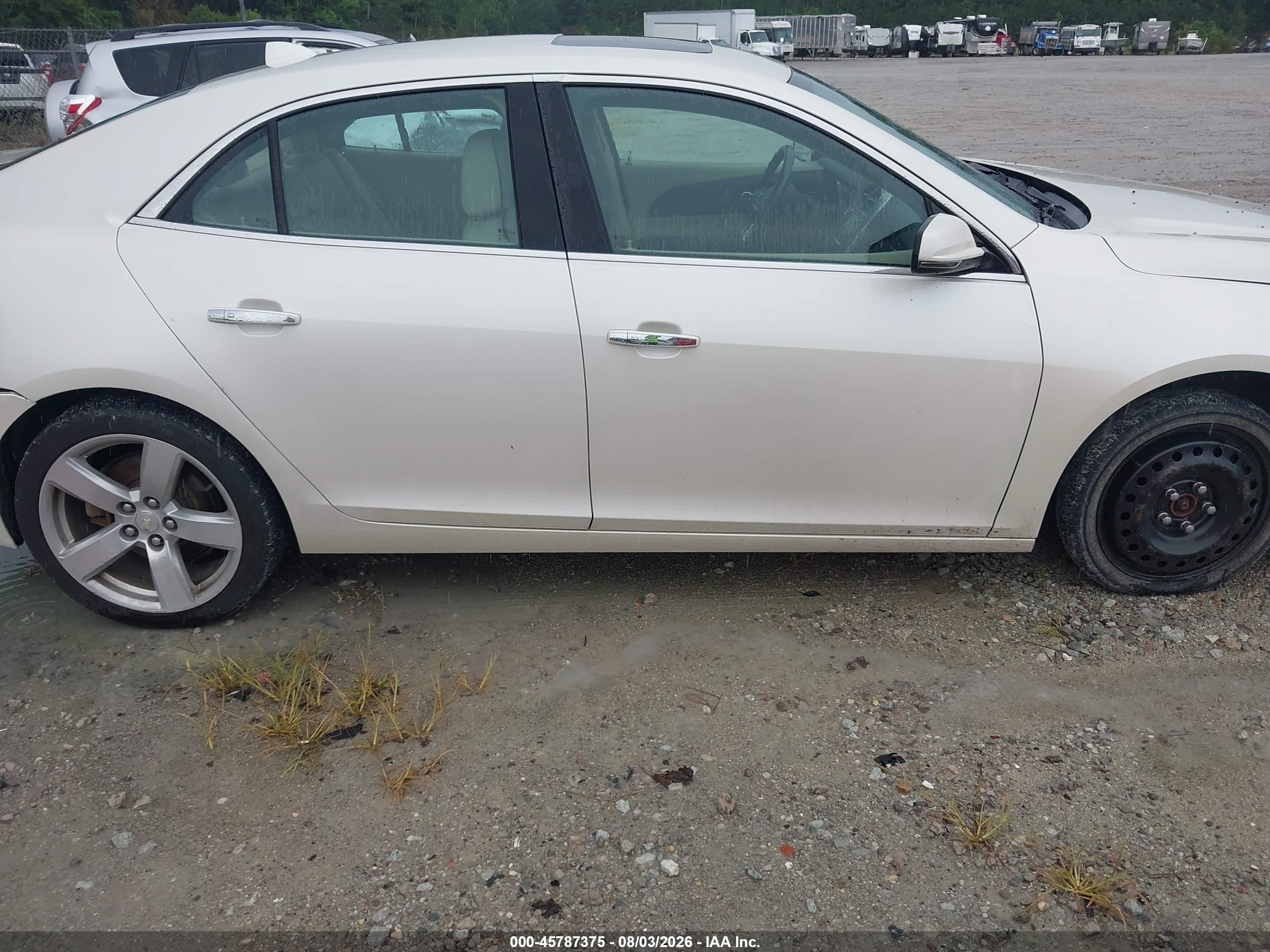 2013 Chevrolet Malibu 2lz Белый vin: 1G11J5SX3DF336875