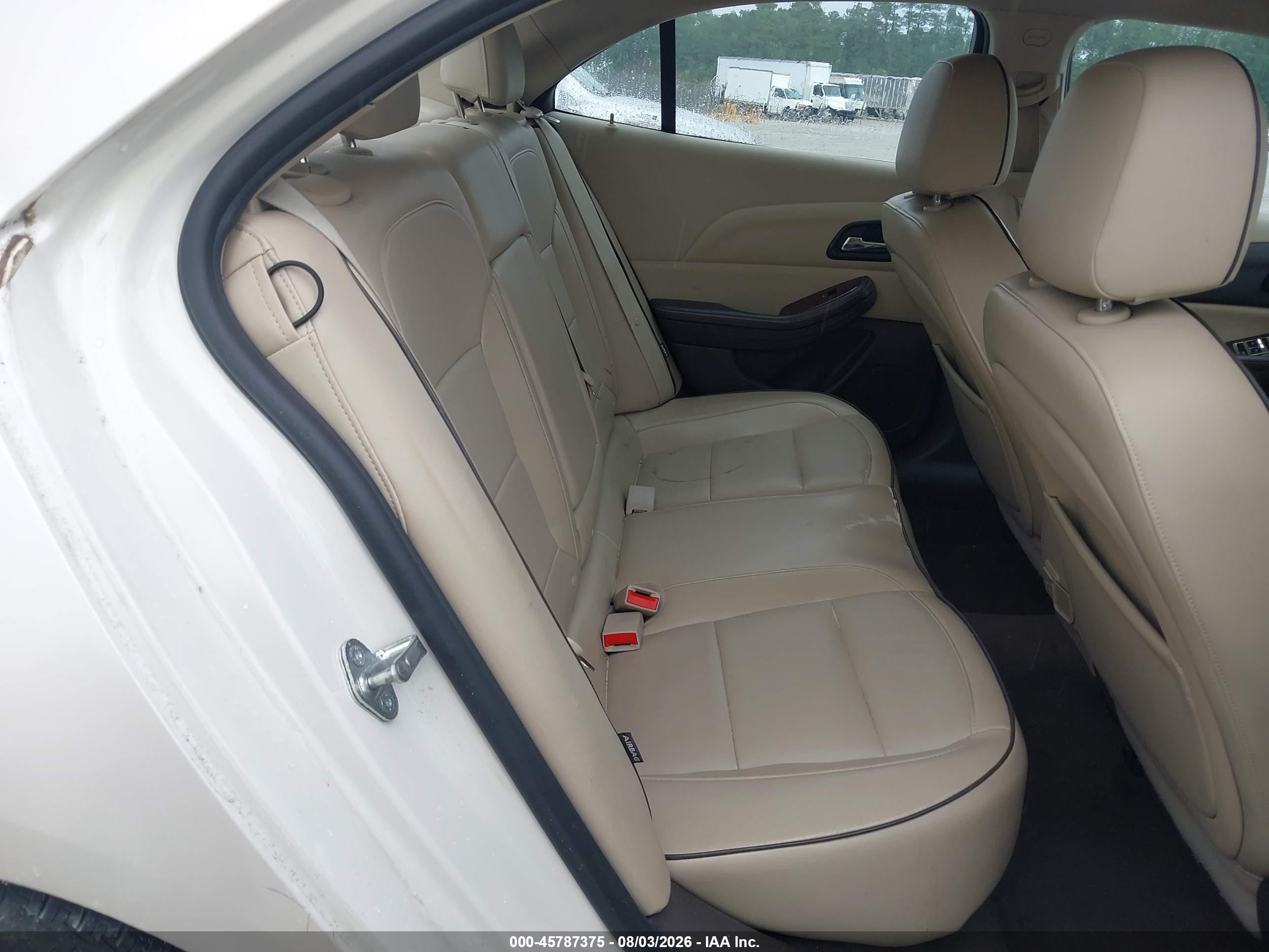 2013 Chevrolet Malibu 2lz Белый vin: 1G11J5SX3DF336875