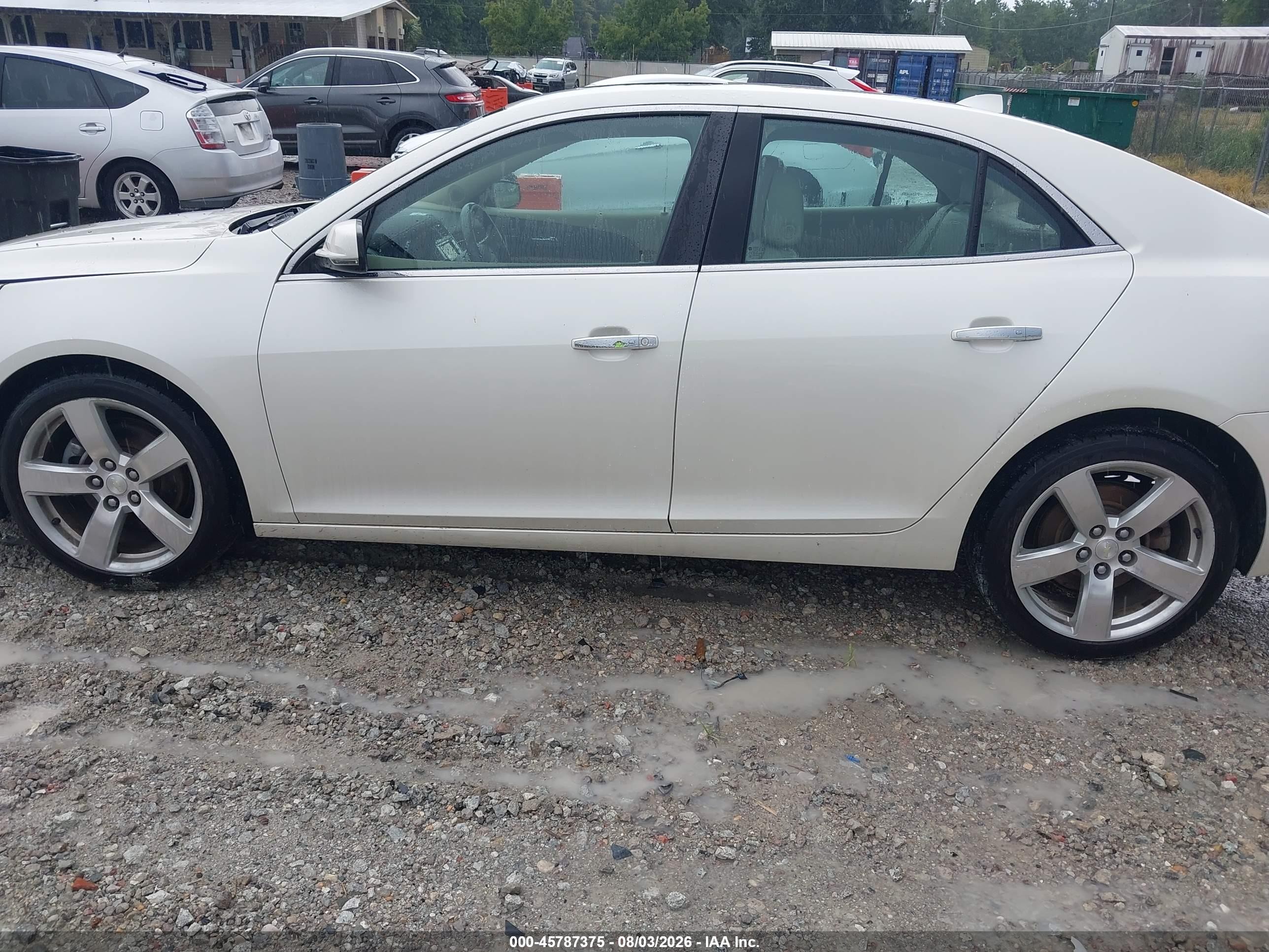2013 Chevrolet Malibu 2lz Белый vin: 1G11J5SX3DF336875