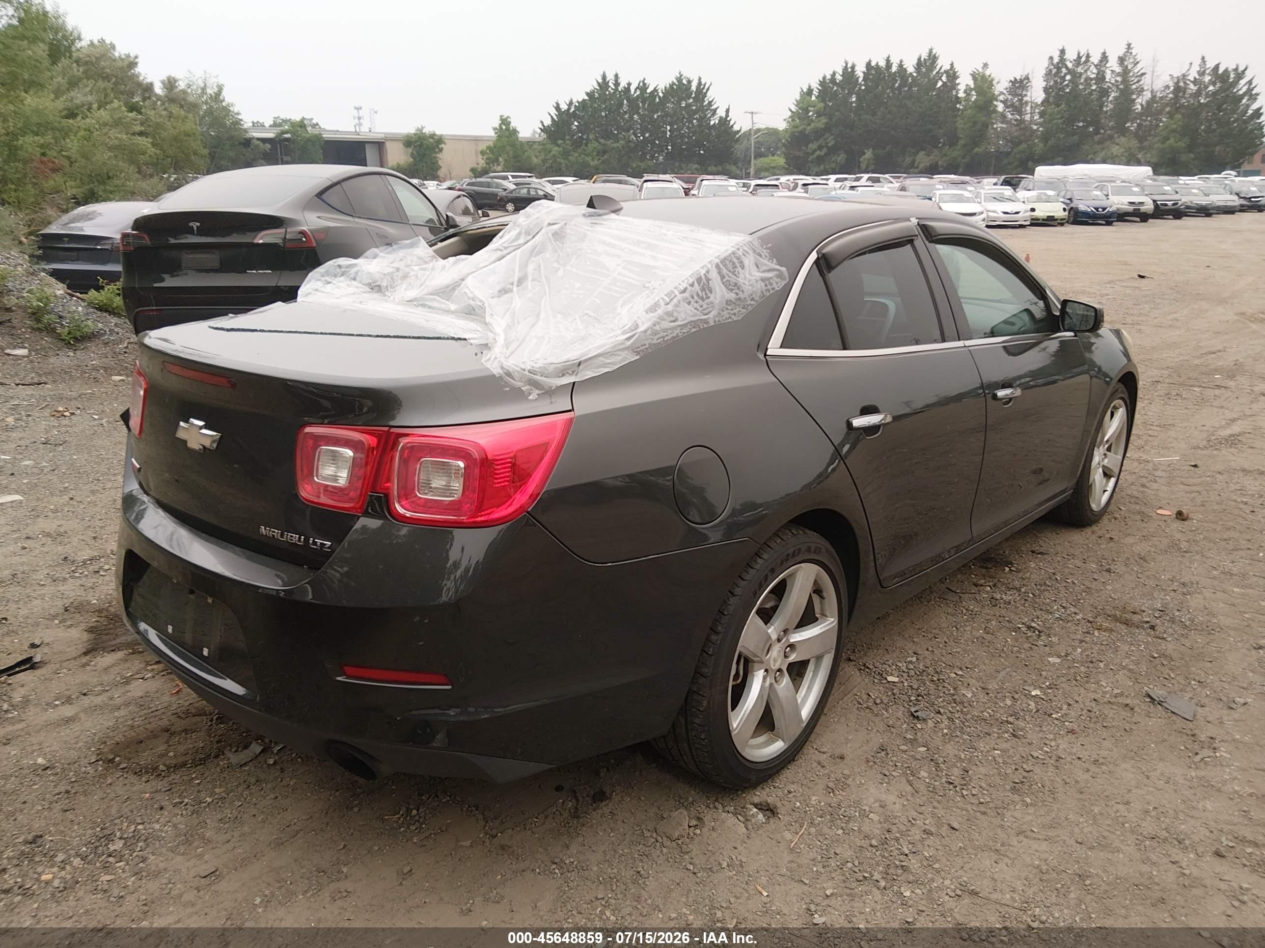 2014 Chevrolet Malibu 2lz Gray vin: 1G11J5SX3EF164848