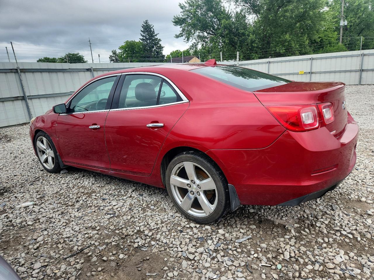 2014 Chevrolet Malibu Ltz Red vin: 1G11J5SX6EF200449