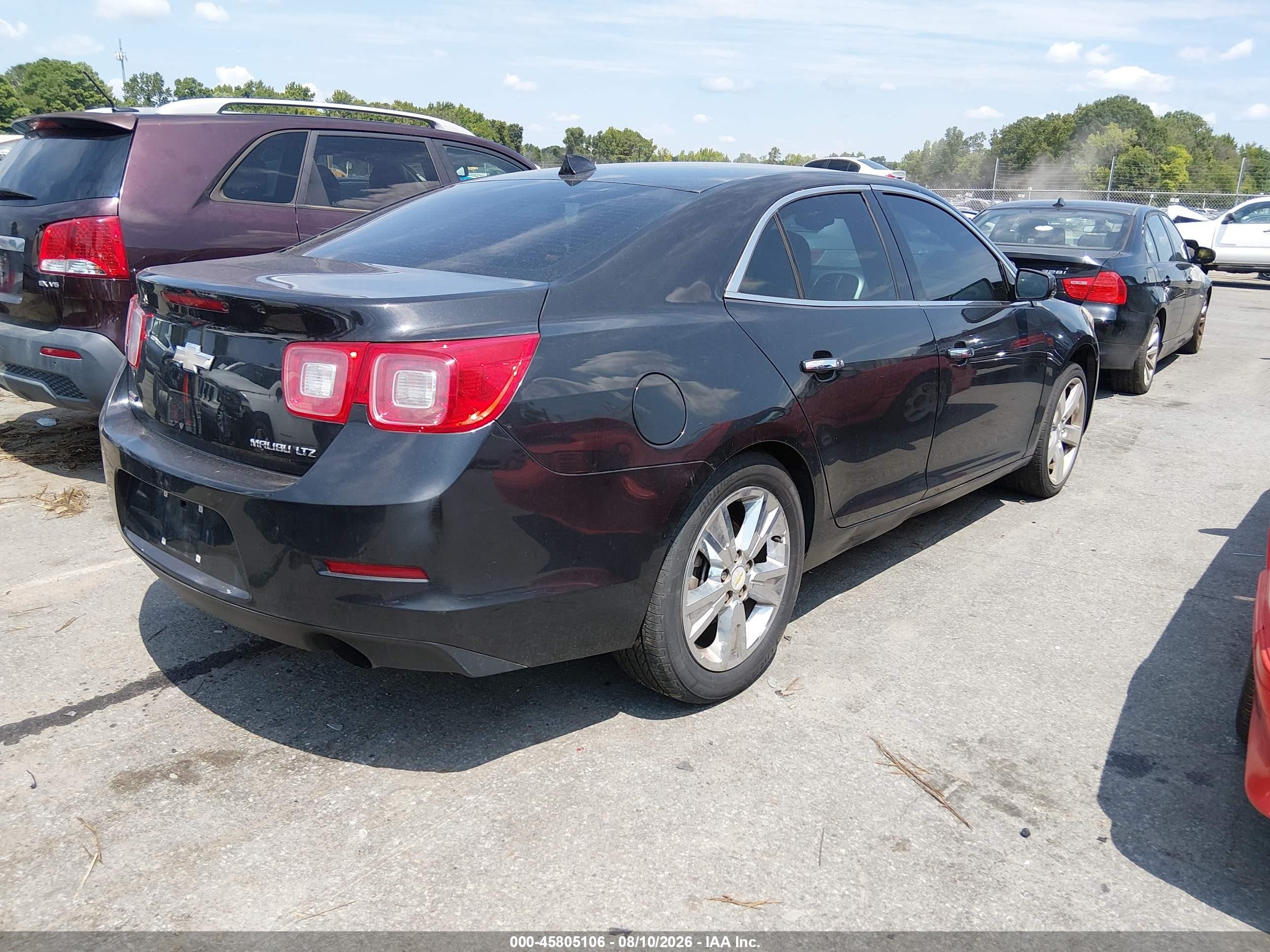 2014 Chevrolet Malibu 2lz Black vin: 1G11J5SX7EF138169