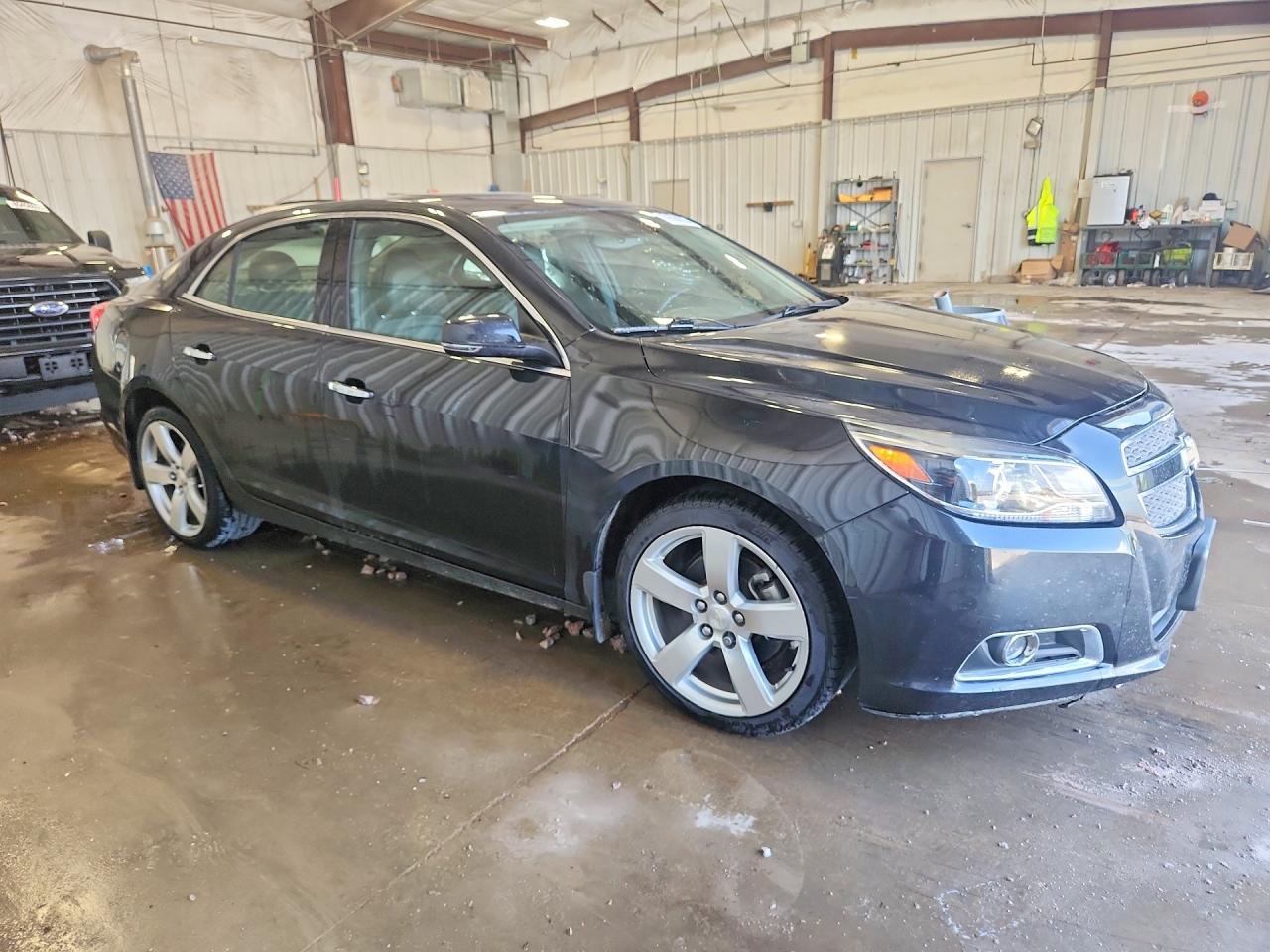 2013 Chevrolet Malibu Ltz Black vin: 1G11J5SX8DF207398