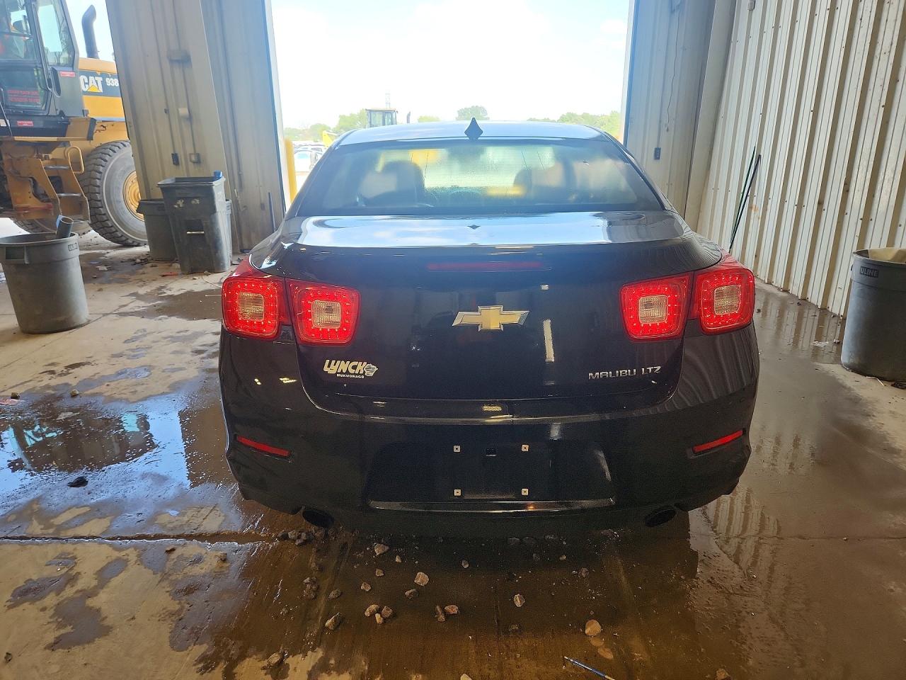 2013 Chevrolet Malibu Ltz Black vin: 1G11J5SX8DF207398