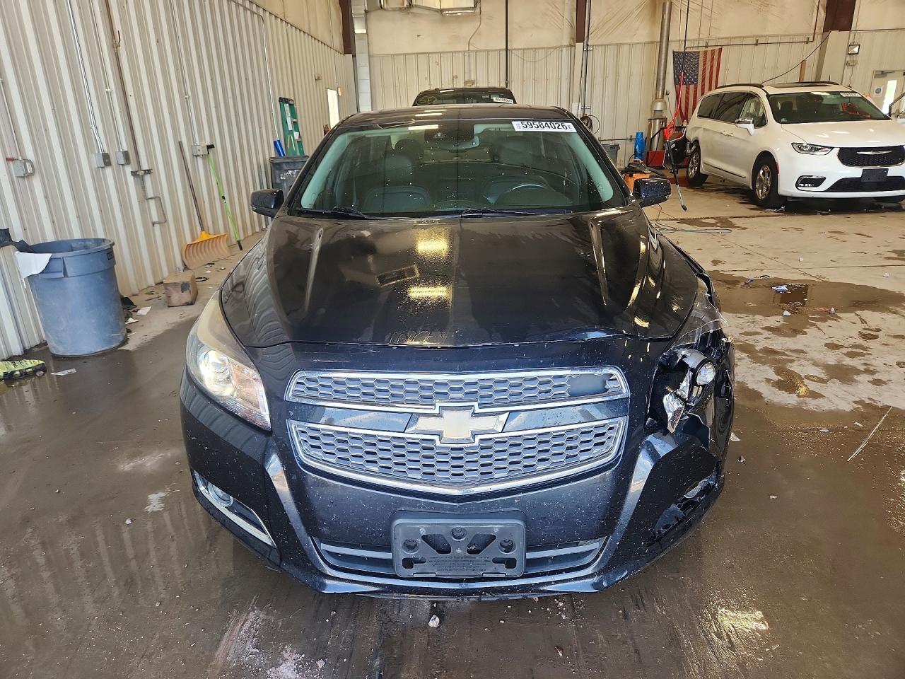 2013 Chevrolet Malibu Ltz Black vin: 1G11J5SX8DF207398