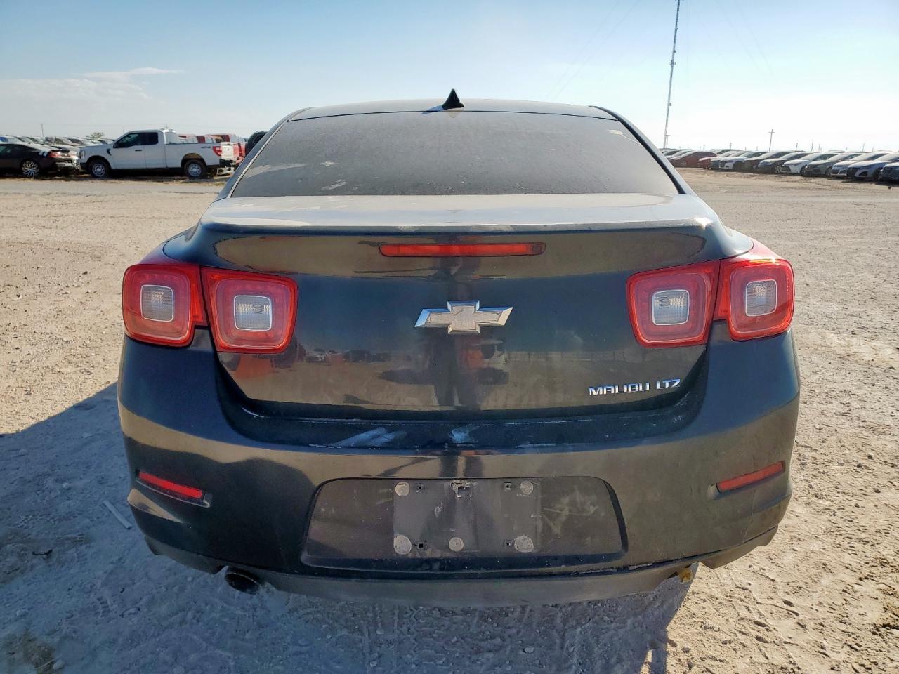 2013 Chevrolet Malibu Ltz Black vin: 1G11J5SX8DF260716