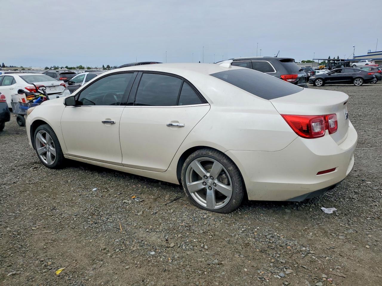 2013 Chevrolet Malibu Ltz Beige vin: 1G11J5SX9DF239177