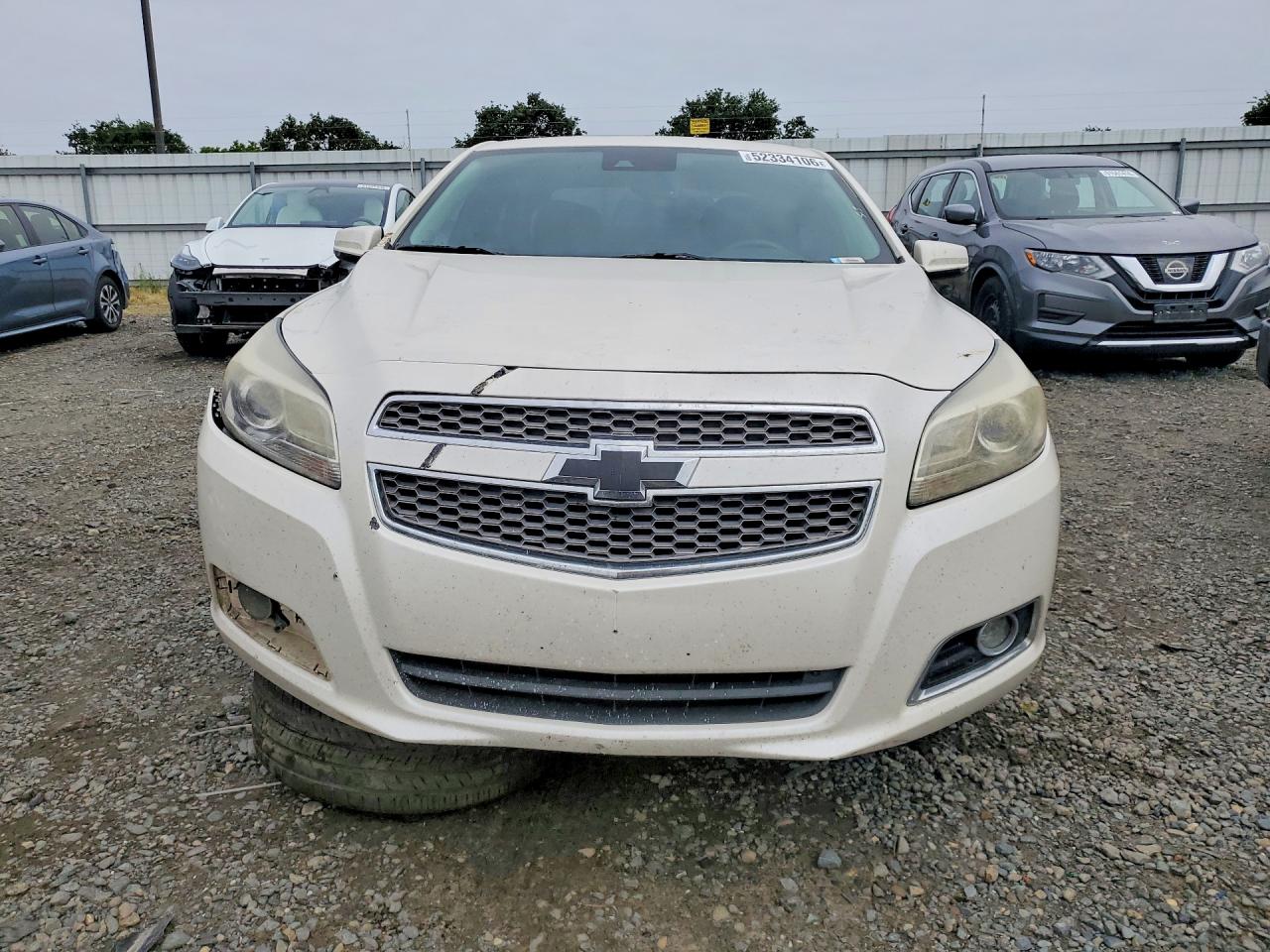 2013 Chevrolet Malibu Ltz Beige vin: 1G11J5SX9DF239177