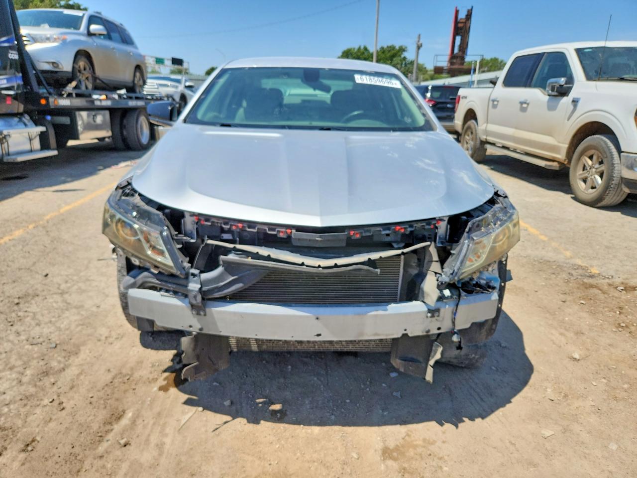 2014 Chevrolet Impala Ls White vin: 1G11X5SL2EU107256