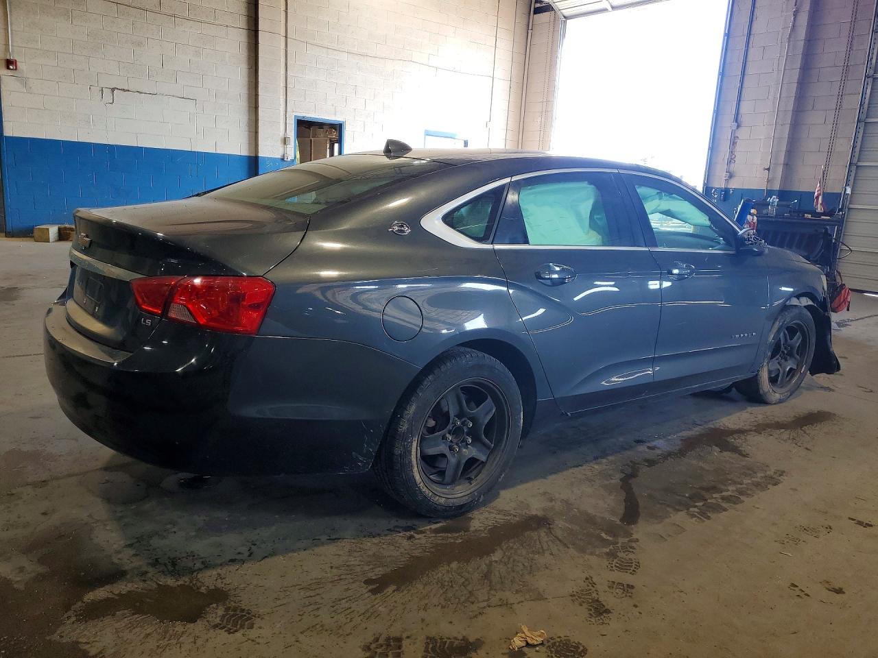 2014 Chevrolet Impala Ls Gray vin: 1G11X5SL3EU162086