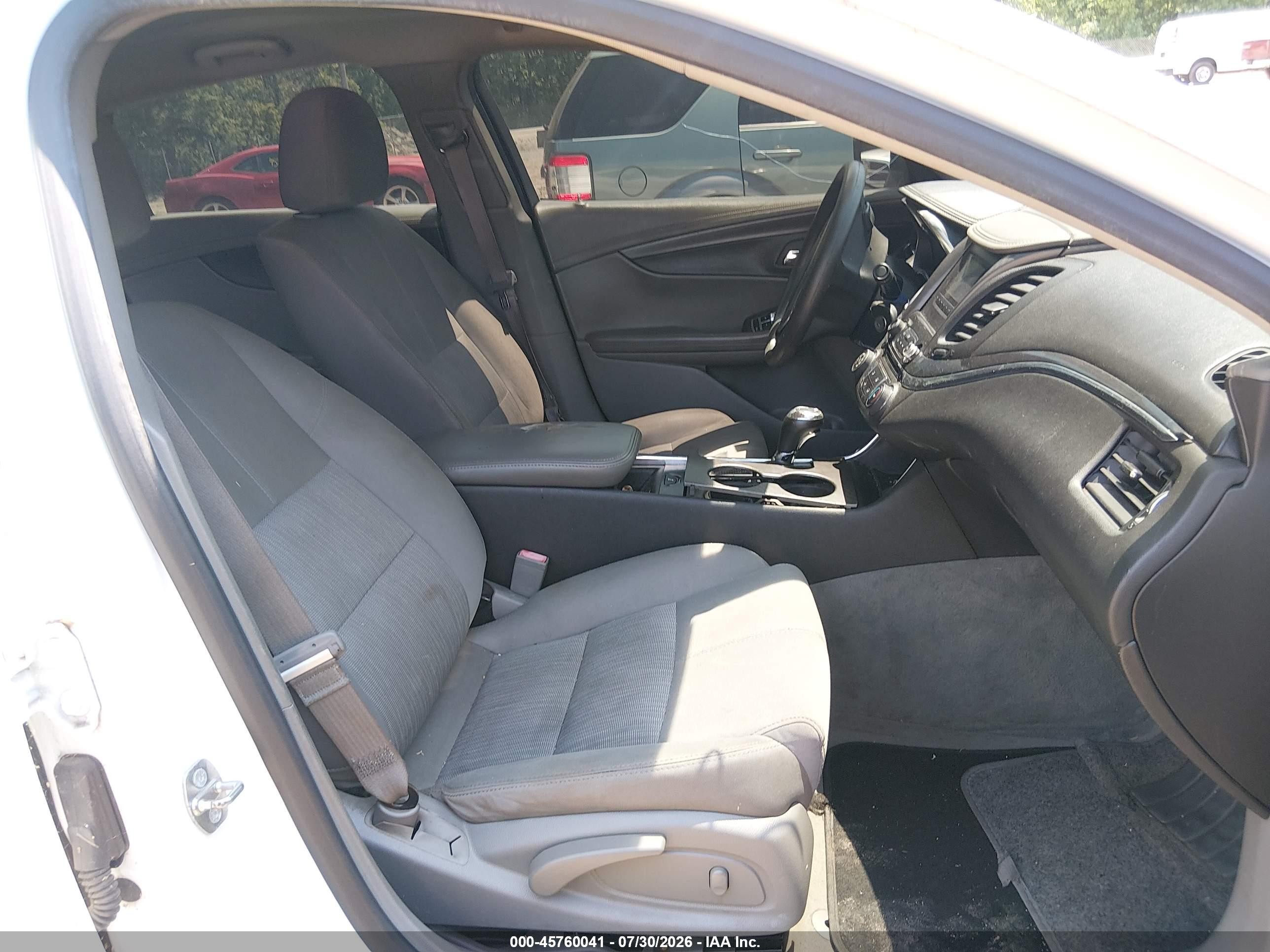 2015 Chevrolet Impala 1fl White vin: 1G11X5SL5FU138759