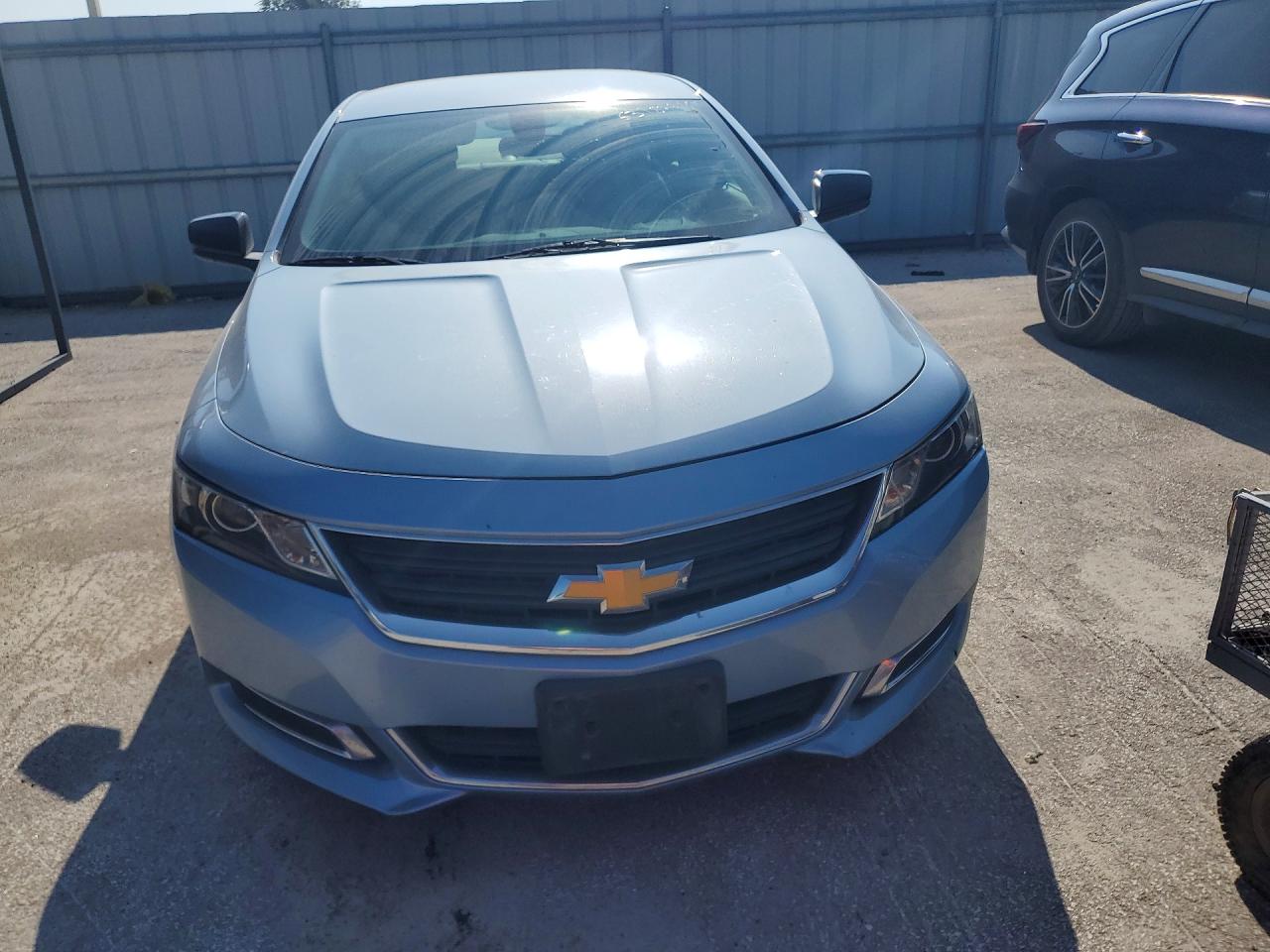 2015 Chevrolet Impala Ls Blue vin: 1G11X5SL9FU142457