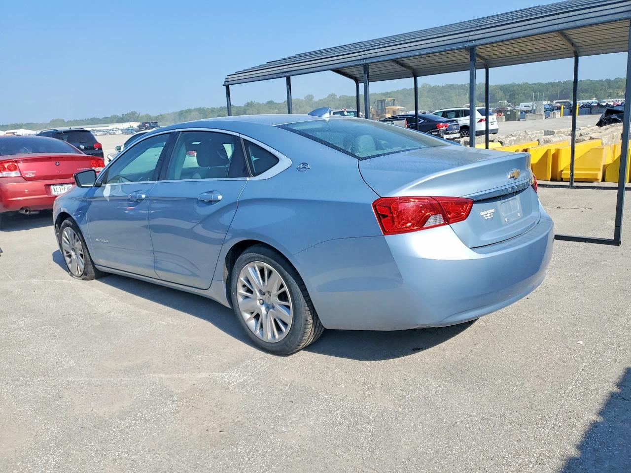 2015 Chevrolet Impala Ls Blue vin: 1G11X5SL9FU142457