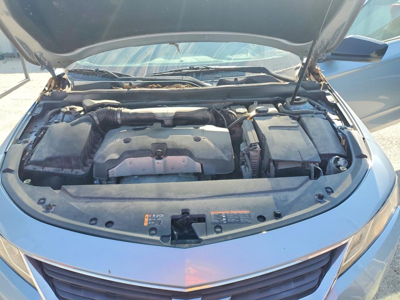 2015 Chevrolet Impala Ls Blue vin: 1G11X5SL9FU142457