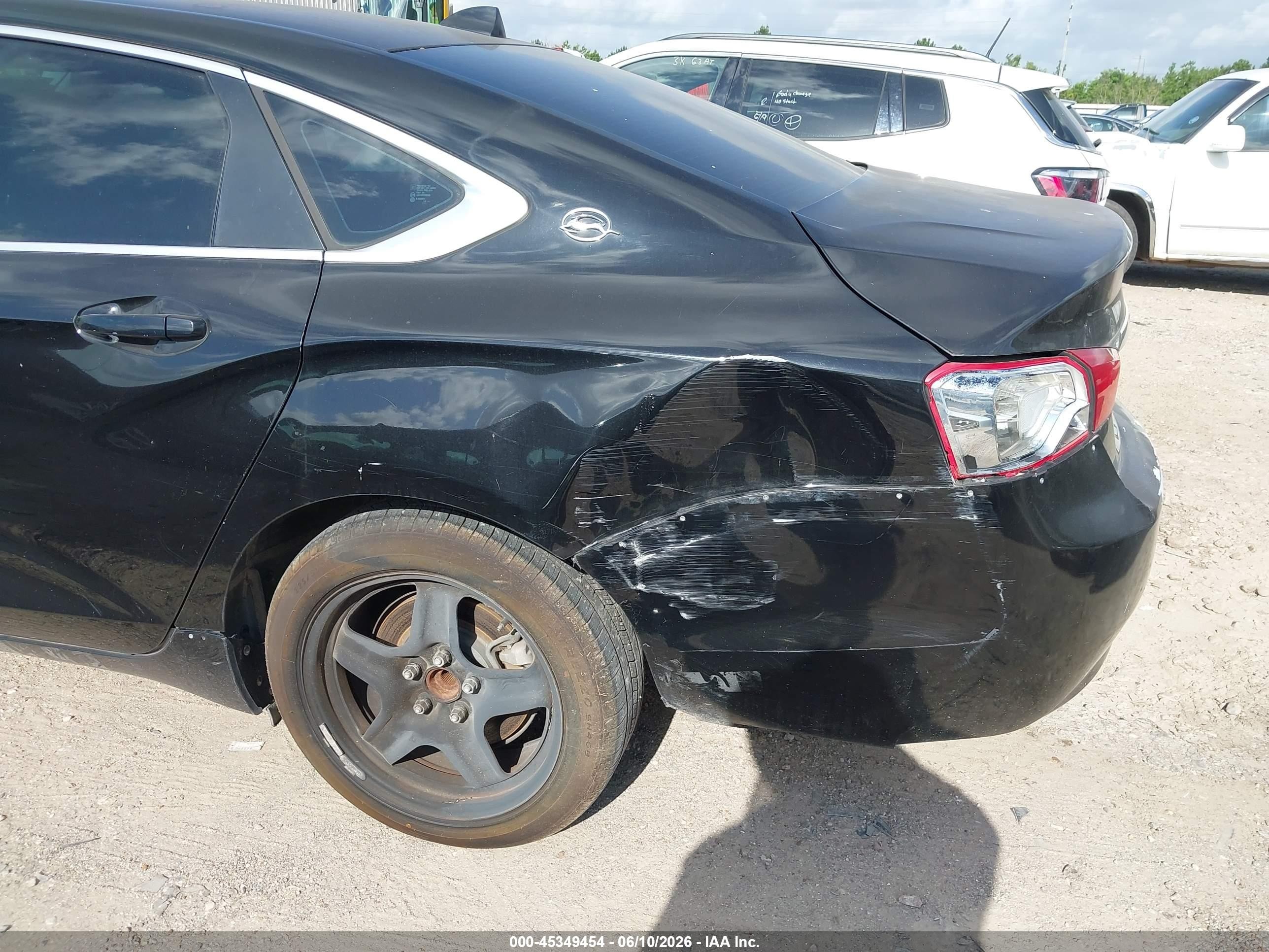 2014 Chevrolet Impala 1ls Black vin: 1G11Y5SL0EU144285