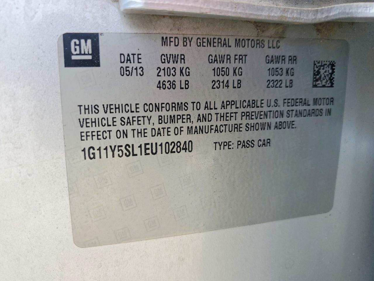 2014 Chevrolet Impala Ls Серебряный vin: 1G11Y5SL1EU102840