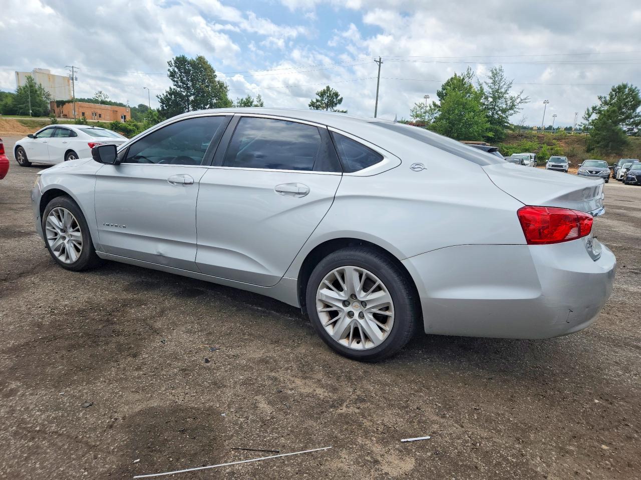 2014 Chevrolet Impala Ls Silver vin: 1G11Y5SL2EU104676