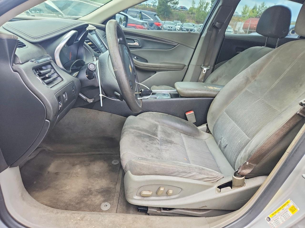 2014 Chevrolet Impala Ls Silver vin: 1G11Y5SL2EU104676