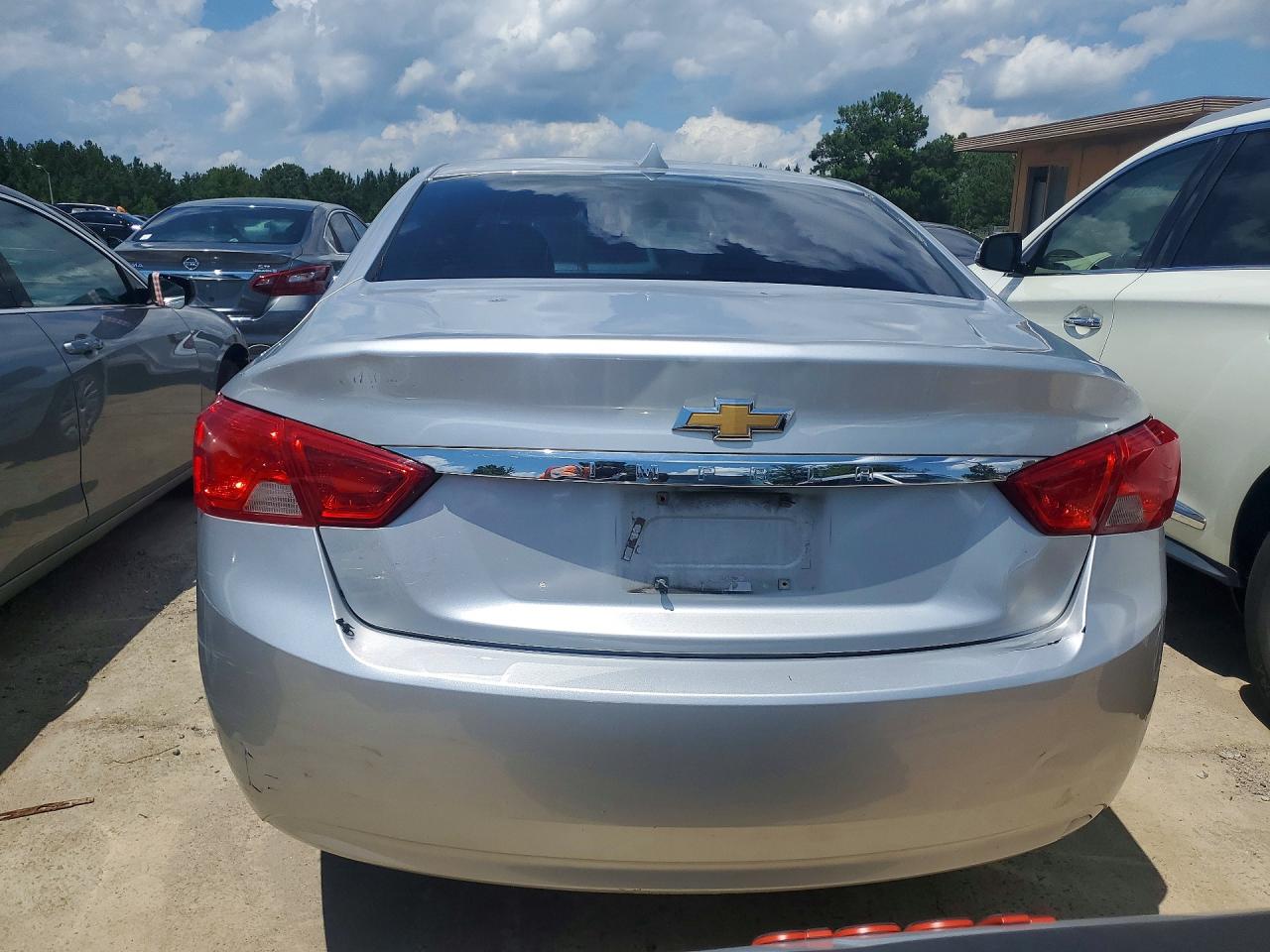 2014 Chevrolet Impala Ls Silver vin: 1G11Y5SL2EU104676