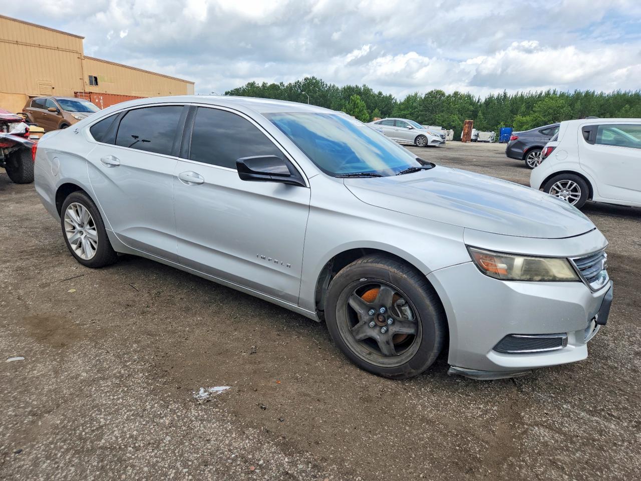2014 Chevrolet Impala Ls Silver vin: 1G11Y5SL2EU104676