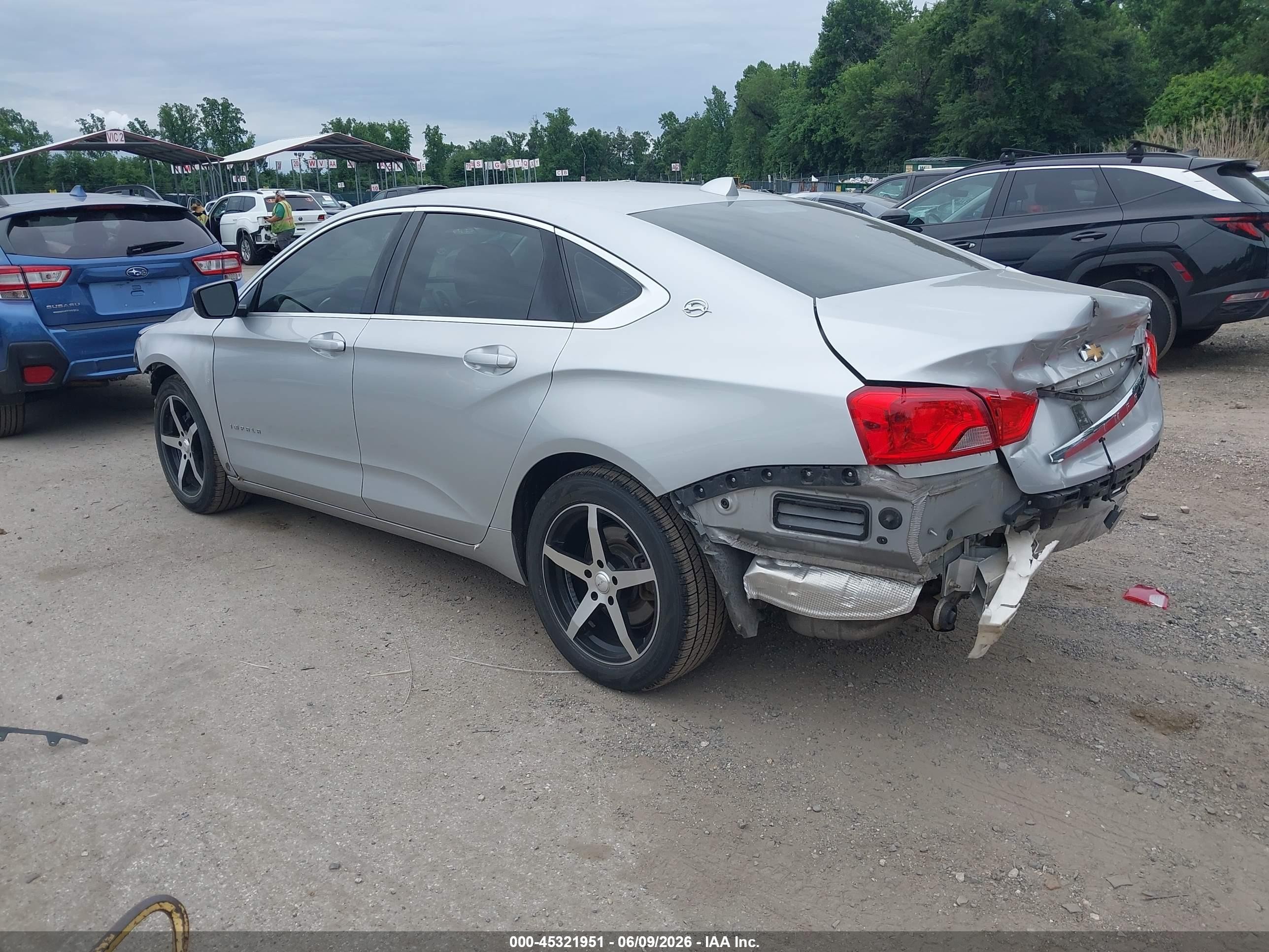 2014 Chevrolet Impala 1ls Silver vin: 1G11Y5SL2EU144983