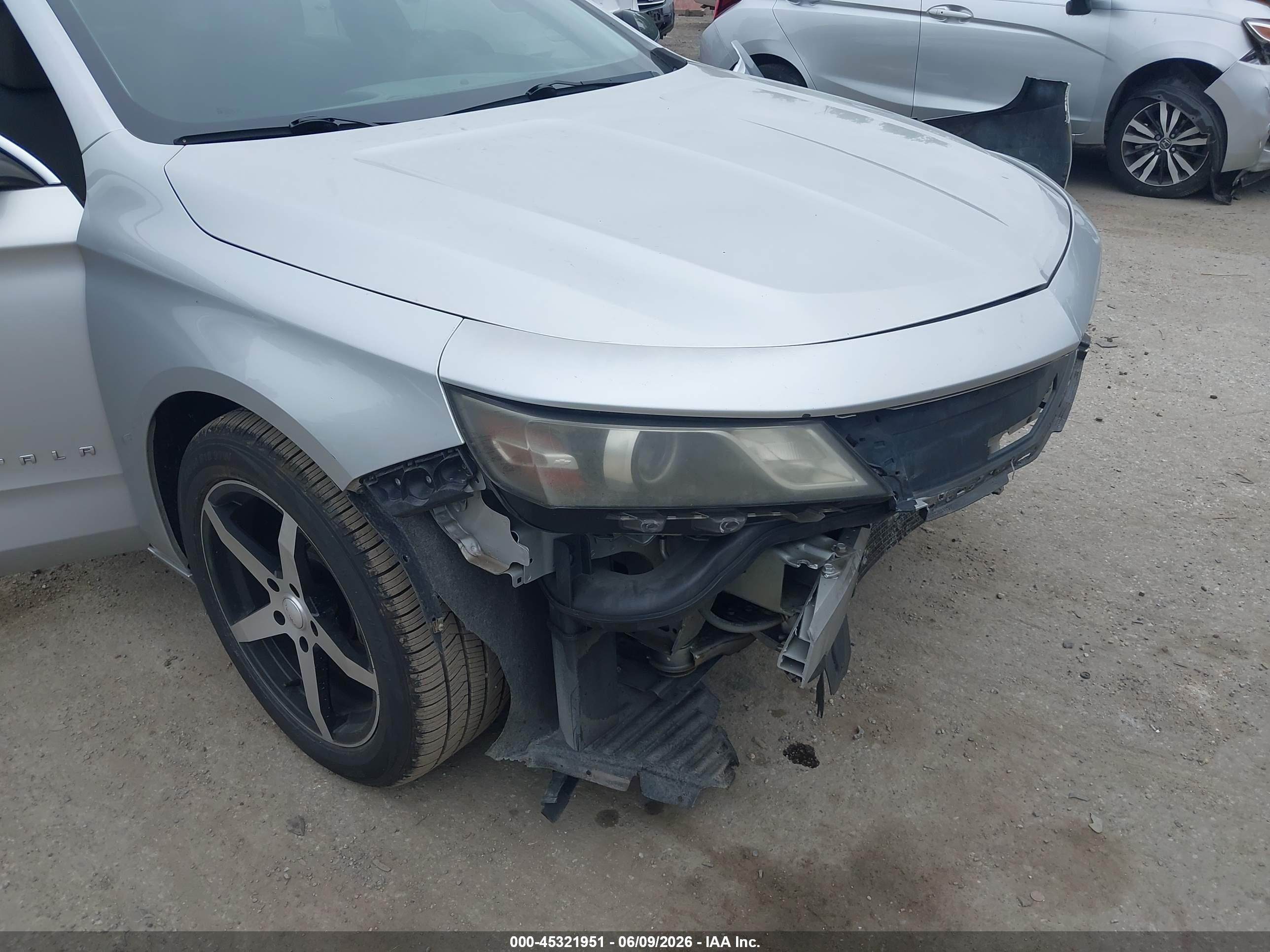 2014 Chevrolet Impala 1ls Silver vin: 1G11Y5SL2EU144983