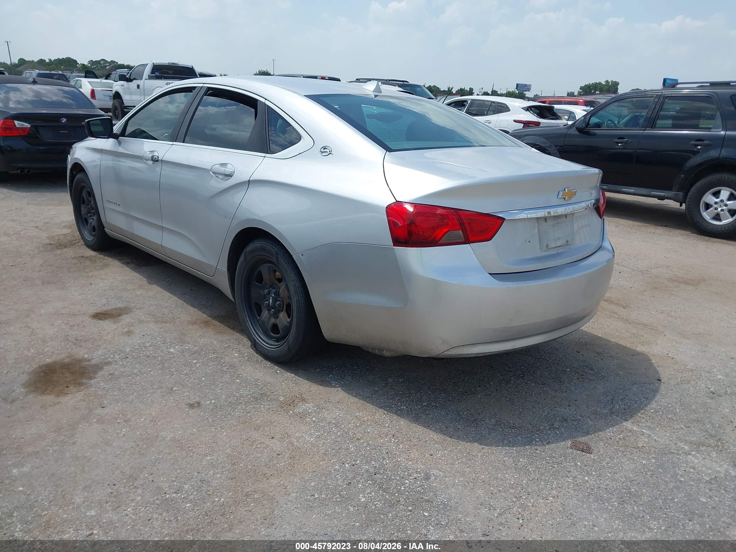 2014 Chevrolet Impala 1ls Silver vin: 1G11Y5SL3EU101219