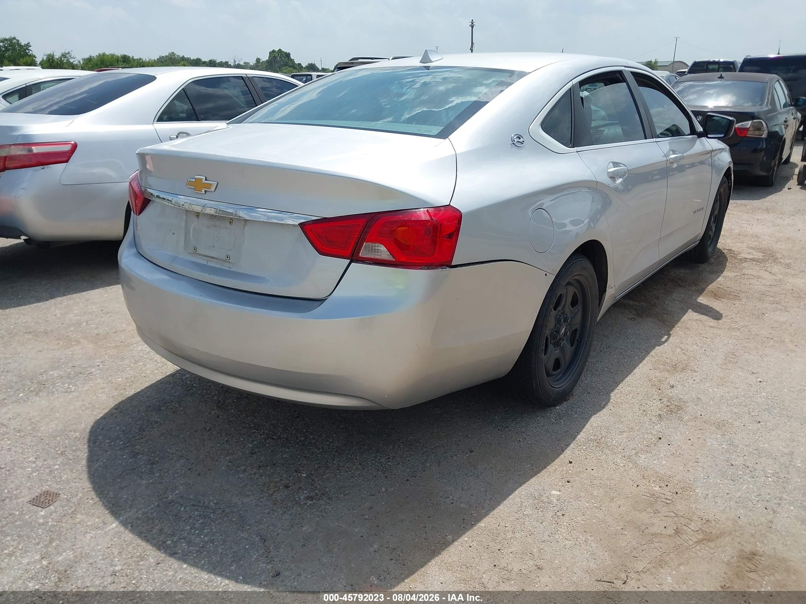 2014 Chevrolet Impala 1ls Silver vin: 1G11Y5SL3EU101219