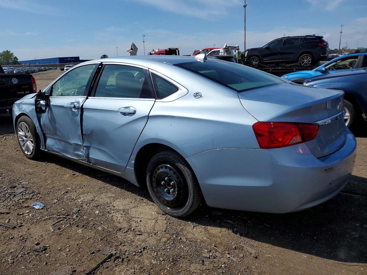 2014 Chevrolet Impala Ls Blue vin: 1G11Y5SL3EU145916