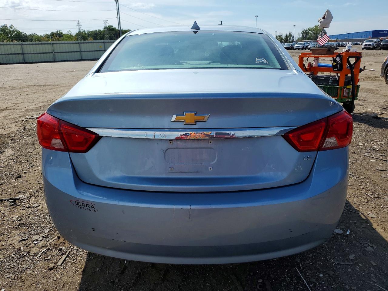2014 Chevrolet Impala Ls Blue vin: 1G11Y5SL3EU145916