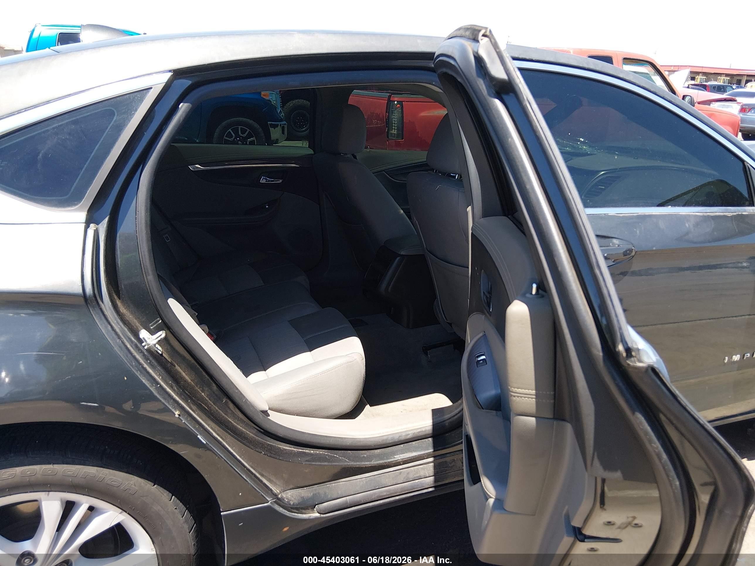 2014 Chevrolet Impala 1ls Black vin: 1G11Y5SL3EU150677